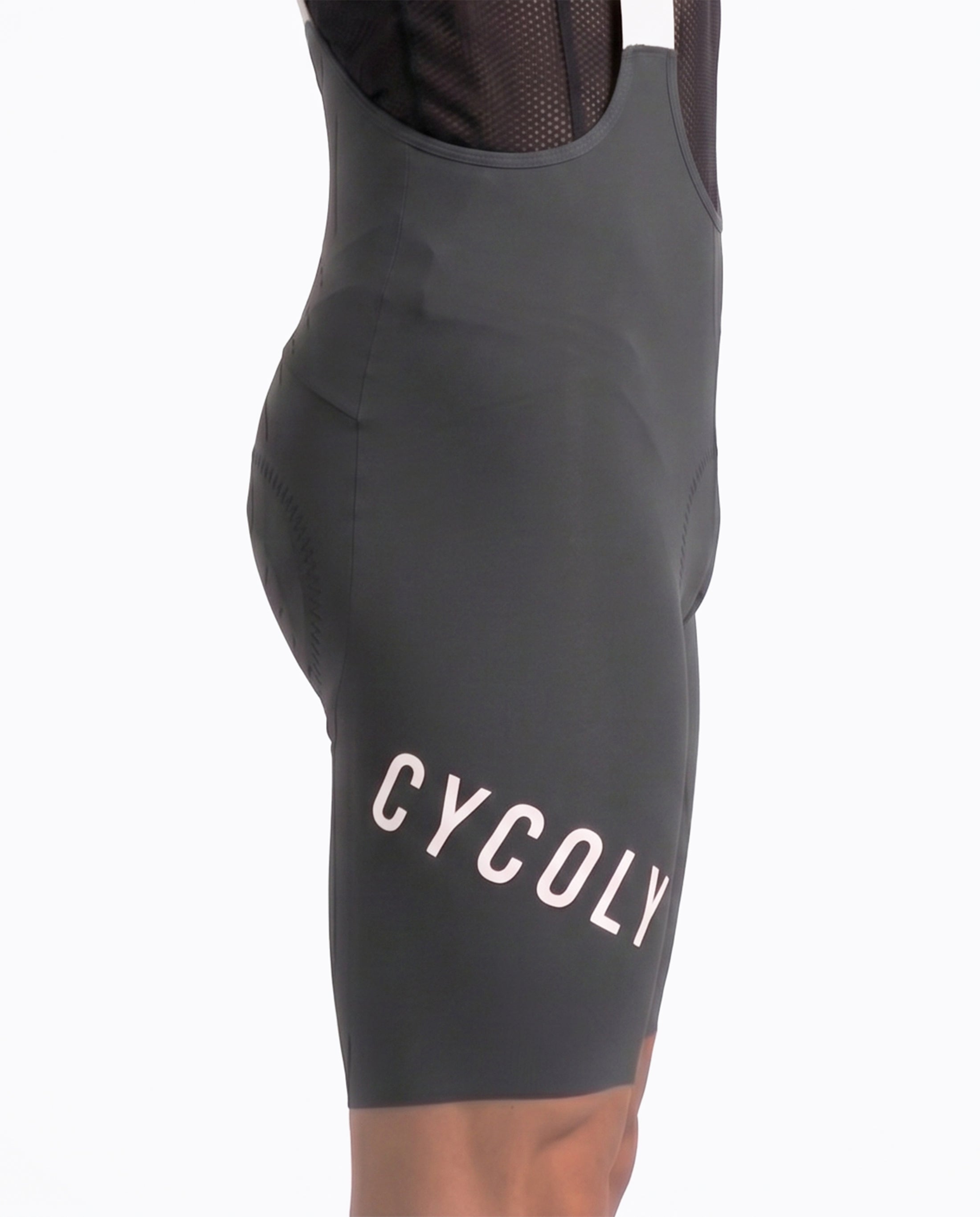 CYCOLY Men's Bib Shorts – Charcoal Grey