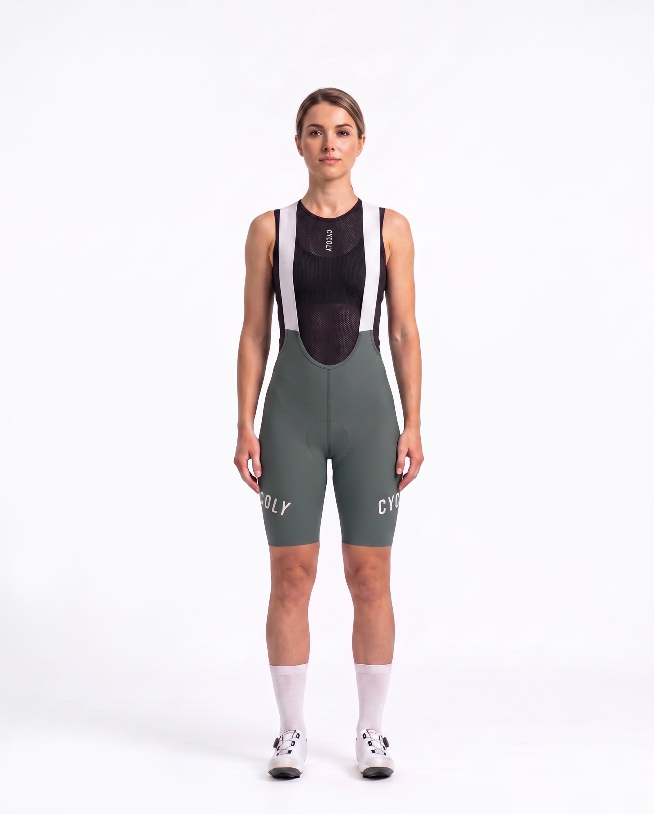 CYCOLY Women's Bib Shorts – Frosted Spruce