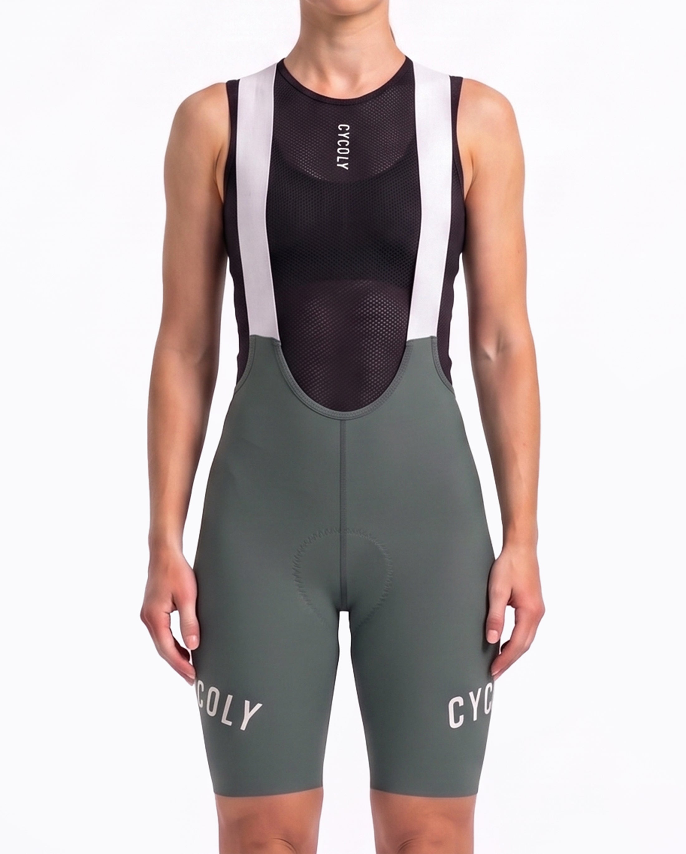 CYCOLY Women's Bib Shorts – Frosted Spruce