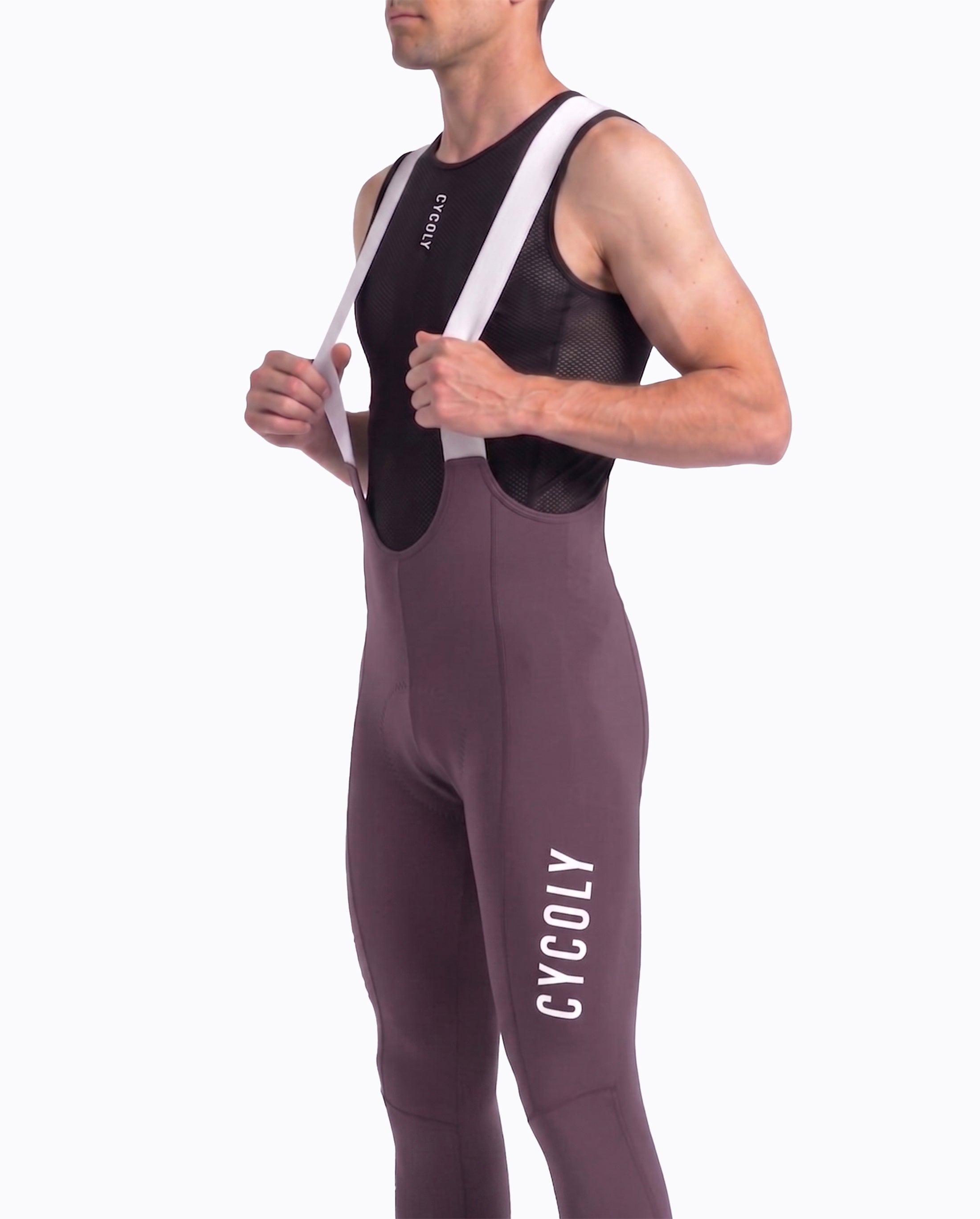 CYCOLY Men's Pro Team Lightweight Tights – Wine plum