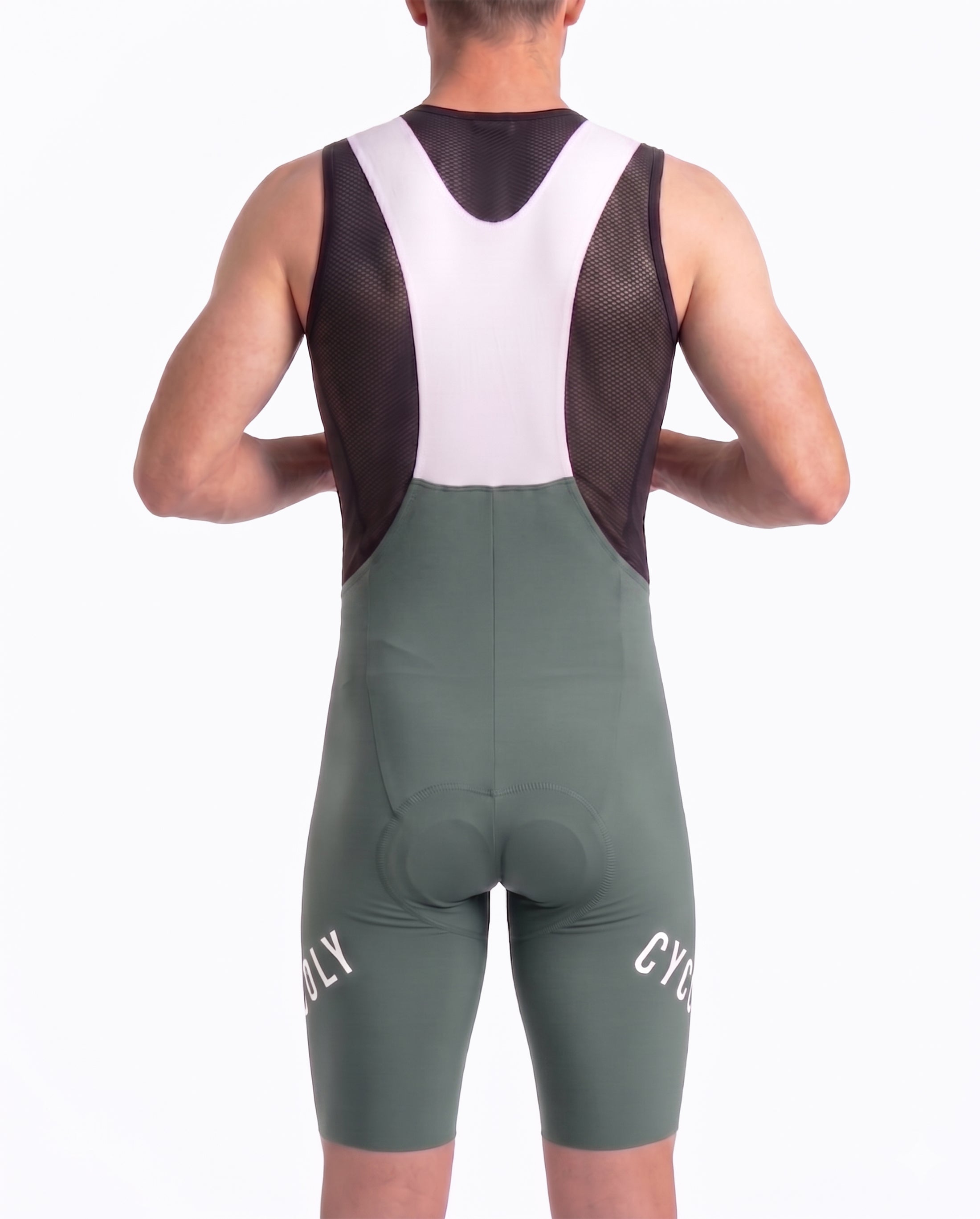 CYCOLY Men's Bib Shorts –Frosted Spruce