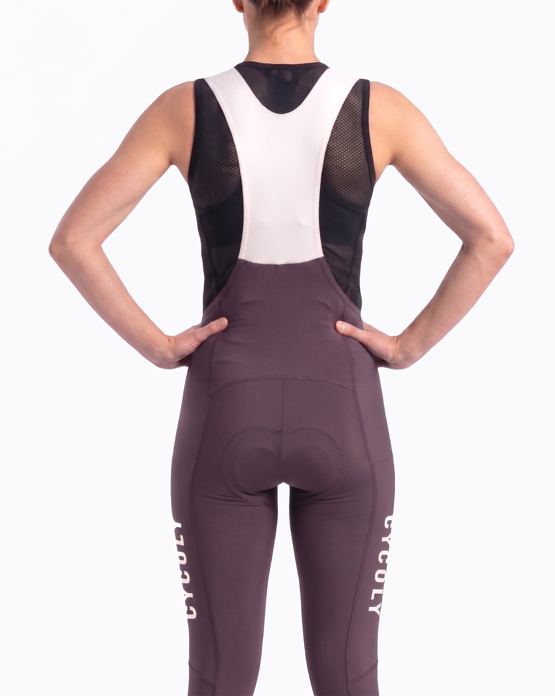 CYCOLY Women's Pro Team Lightweight Tights – Wine plum