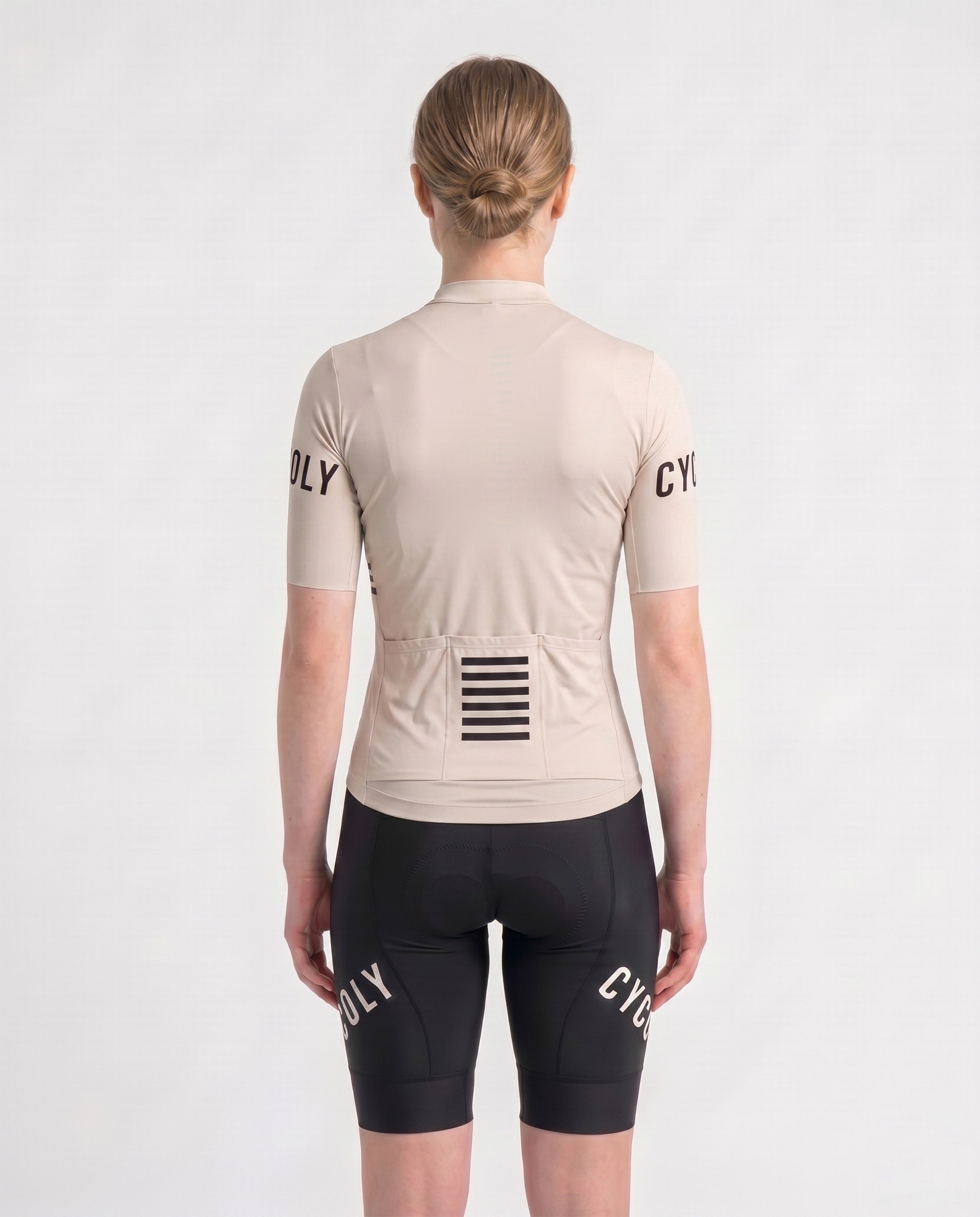 Heritage Pro Women's Short Sleeve Cycling Jersey - Ivory