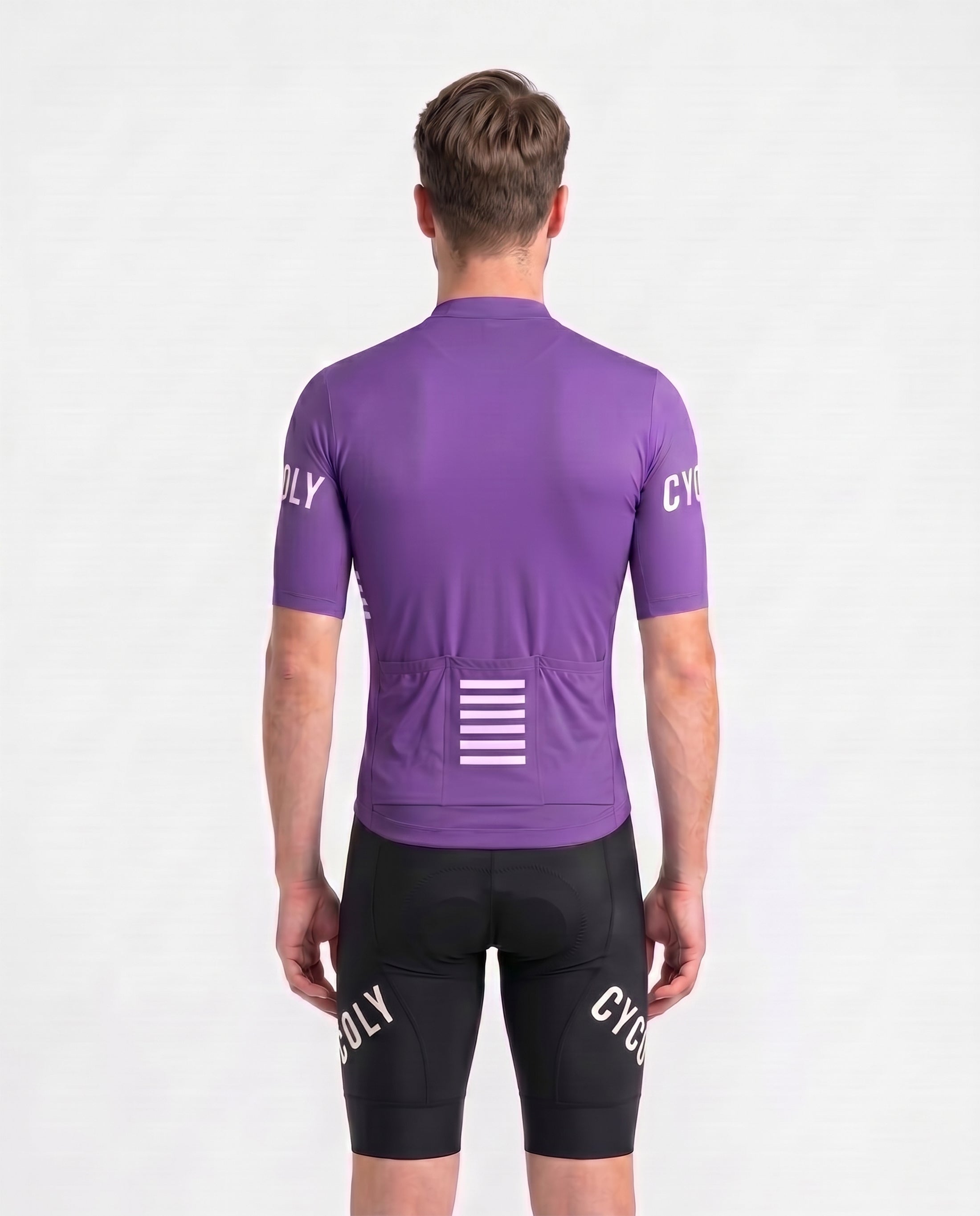 Heritage Pro Men's Short Sleeve Cycling Jersey - Violet