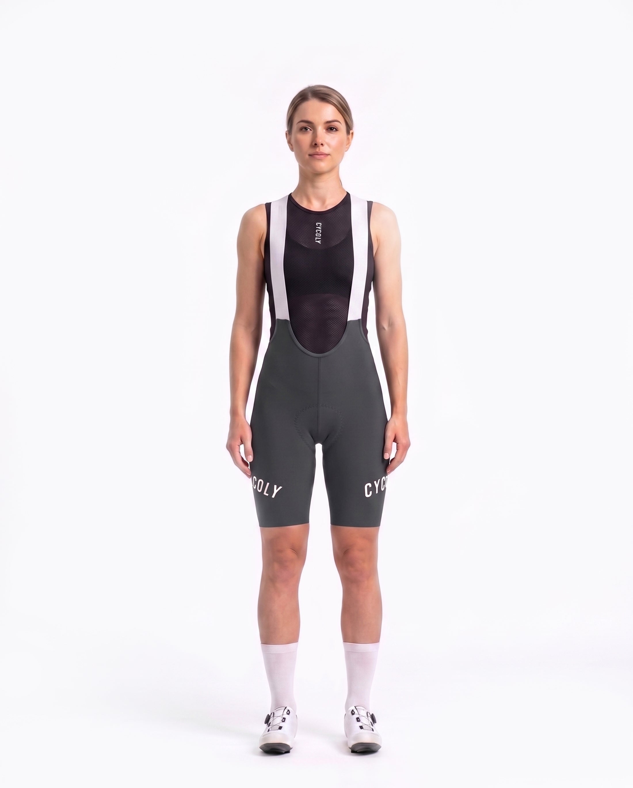 CYCOLY Women's Bib Shorts – Charcoal Grey