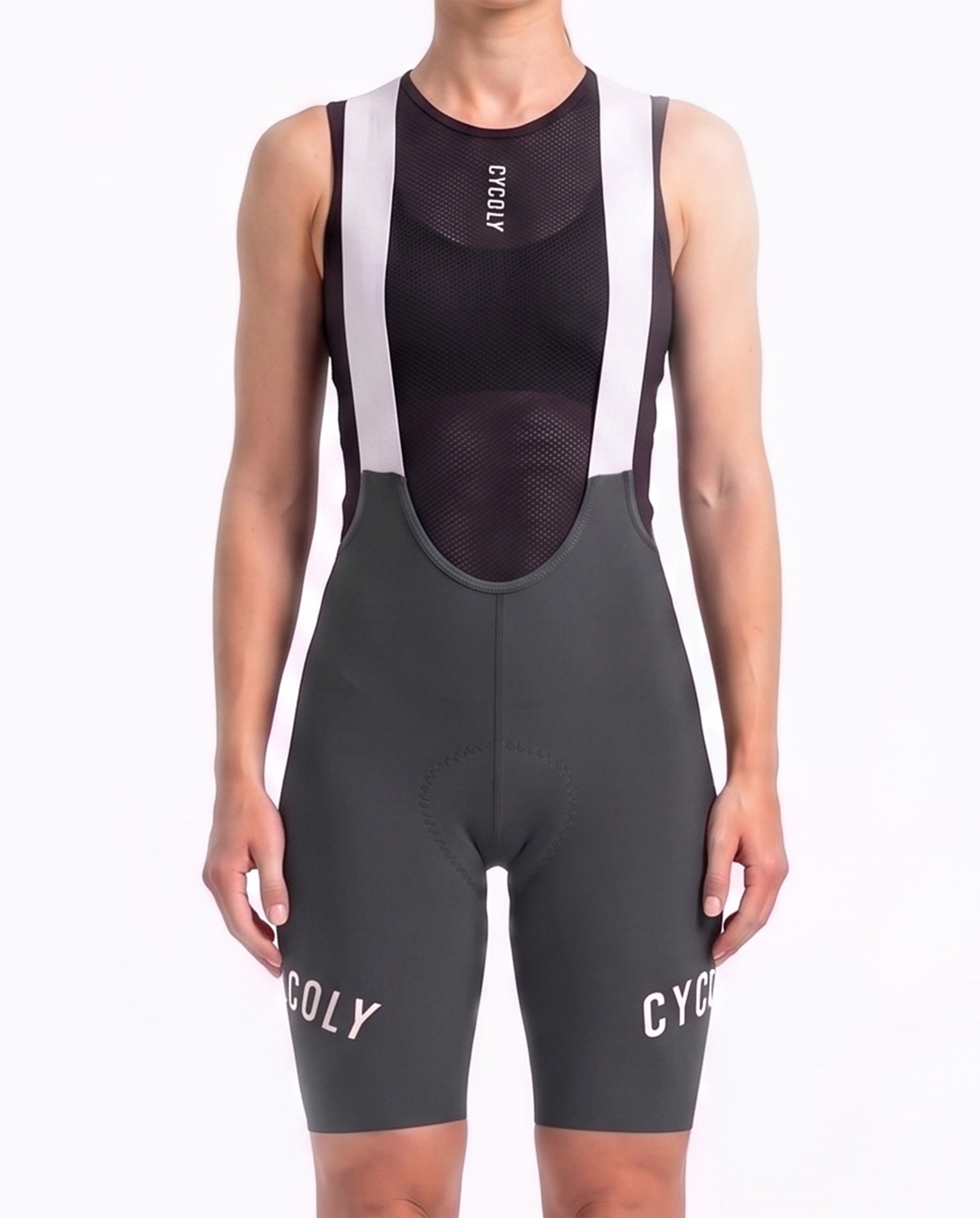 CYCOLY Women's Bib Shorts – Charcoal Grey