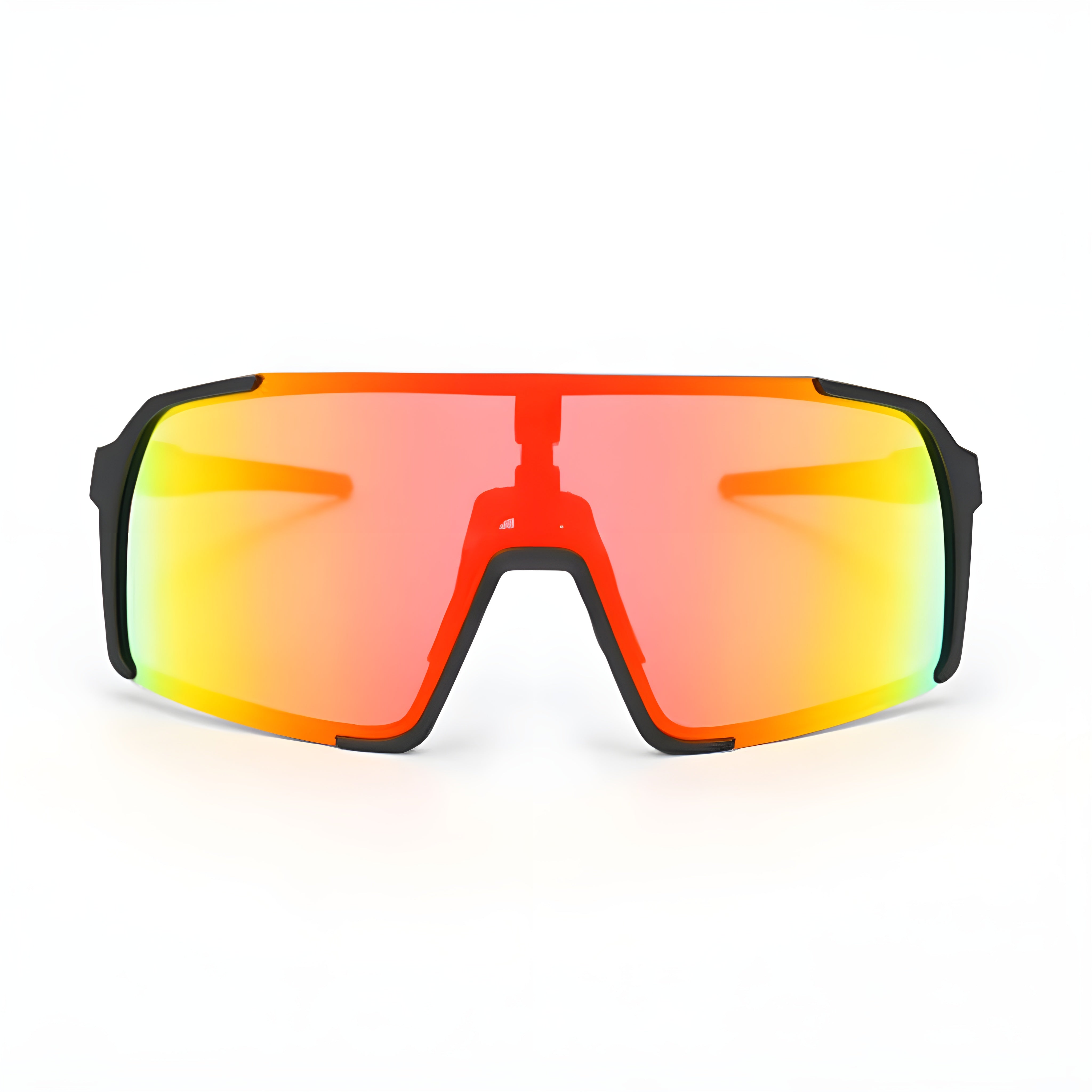 CYCOLY Orange Mirror Cycling Sunglasses | UV400 Polarized Sports Glasses
