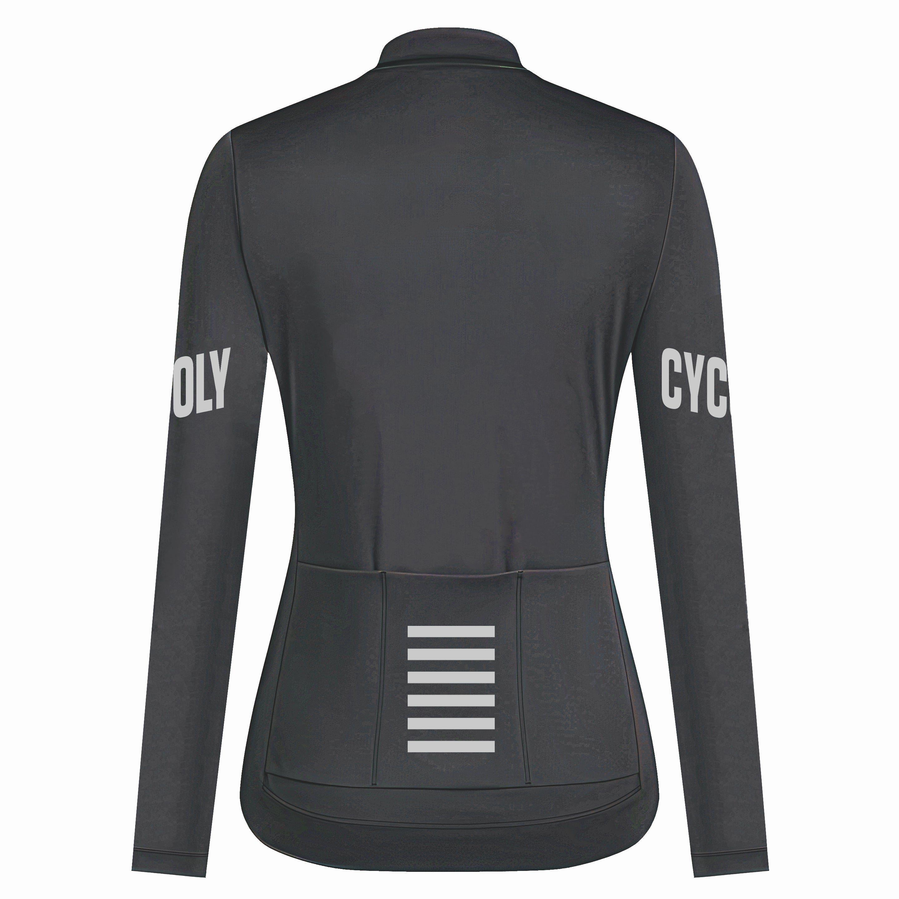 Heritage Pro Women's Long Sleeve Cycling Jersey - Black