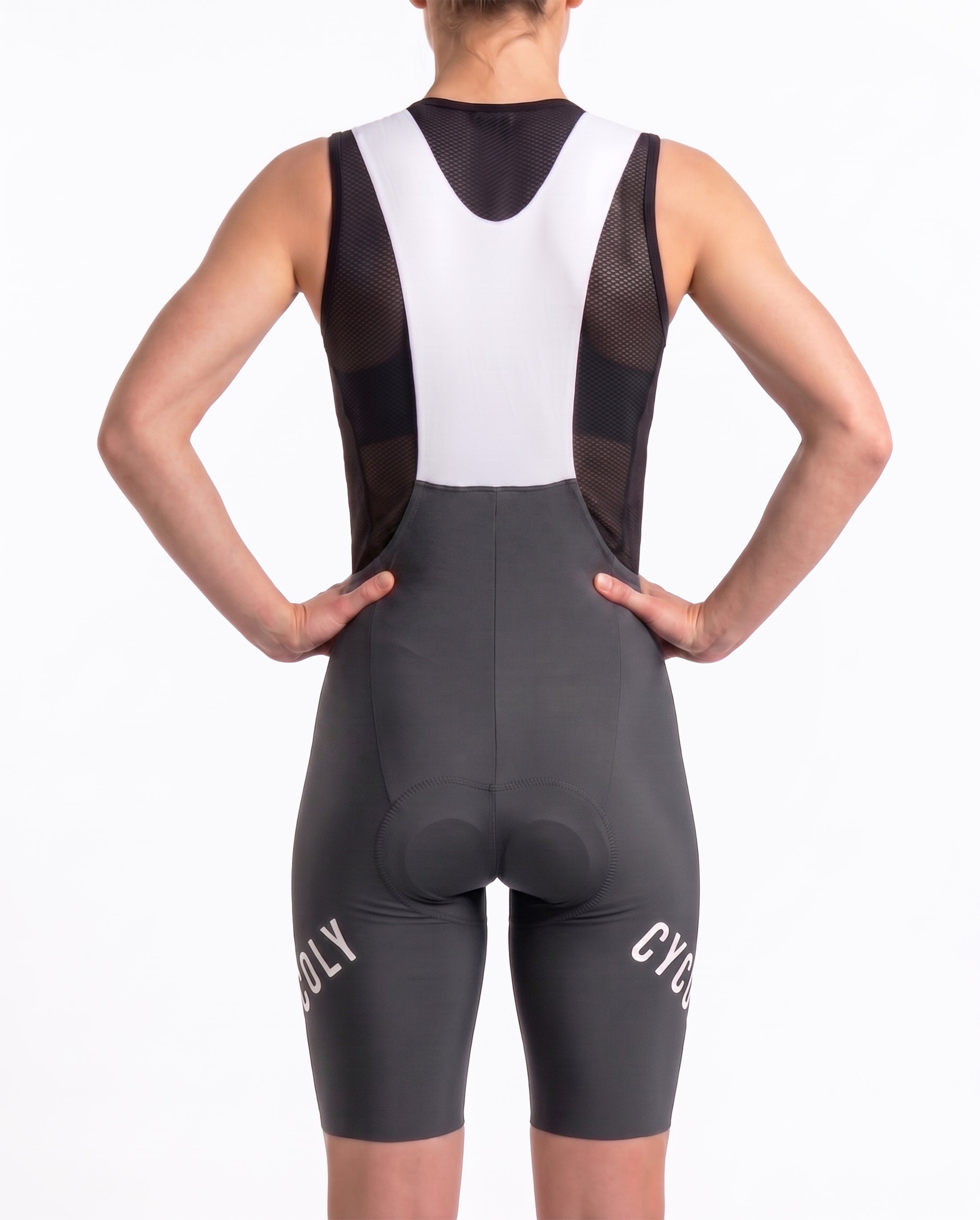 CYCOLY Women's Bib Shorts – Charcoal Grey