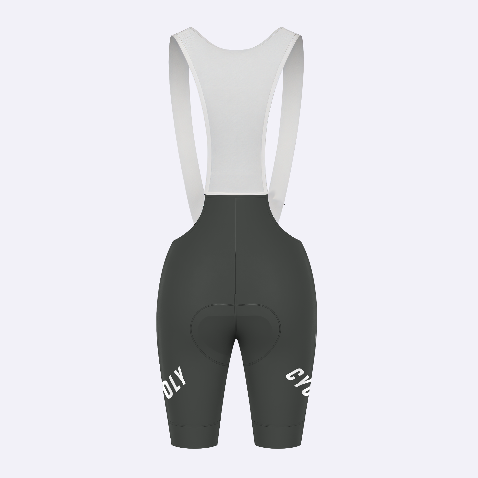 CYCOLY Women's Bib Shorts – Charcoal Grey