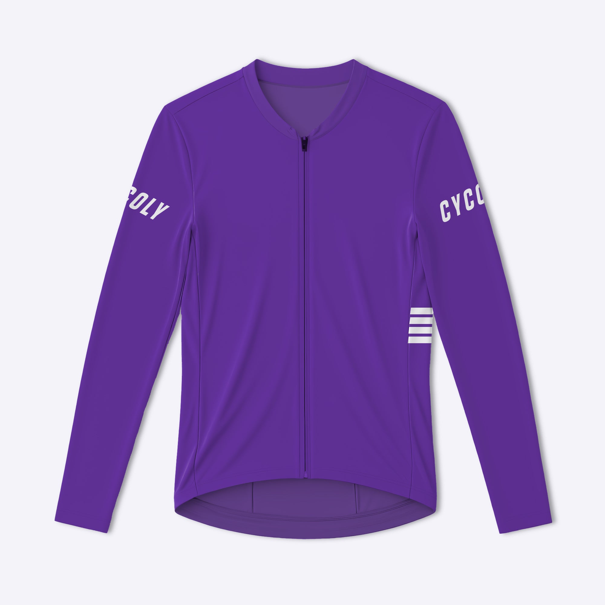 Heritage Pro Men's Long Sleeve Cycling Jersey - Violet