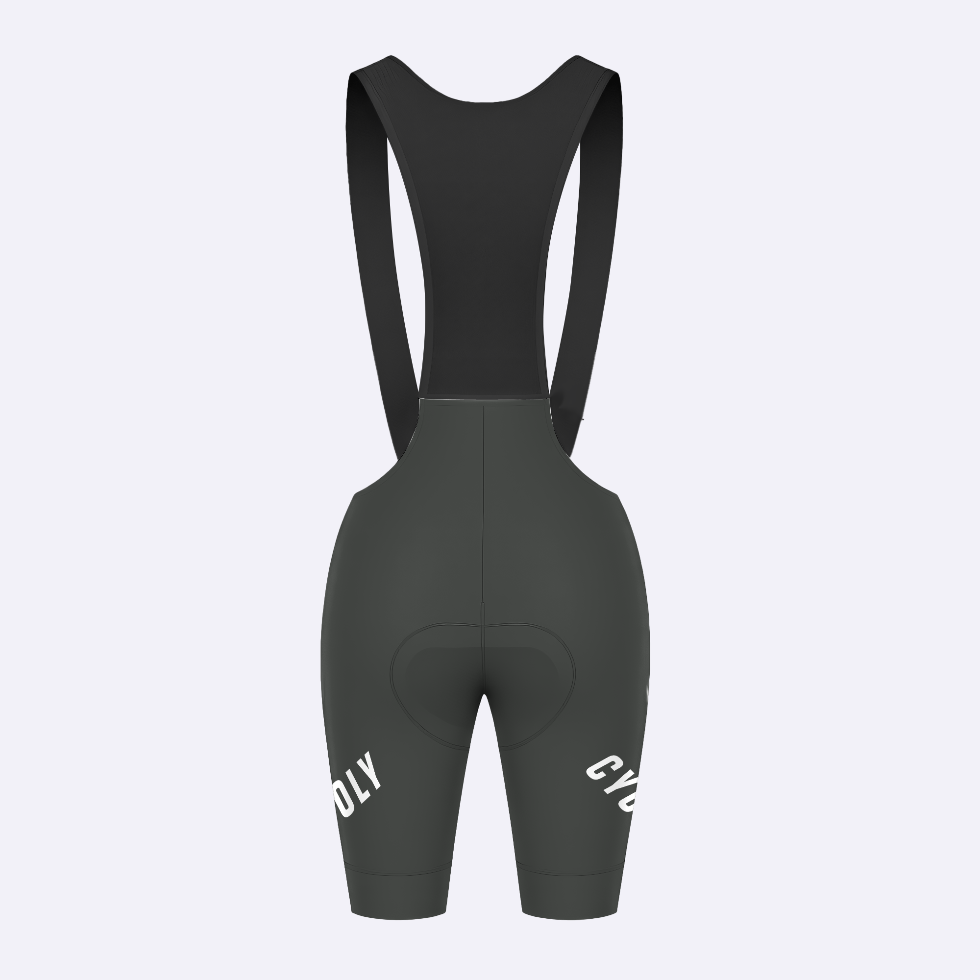 CYCOLY Women's Bib Shorts – Charcoal Grey