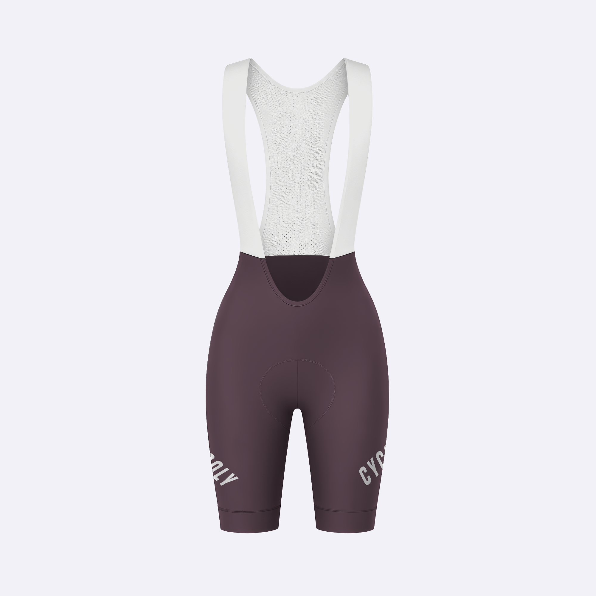 CYCOLY Women's Bib Shorts – Wine plum
