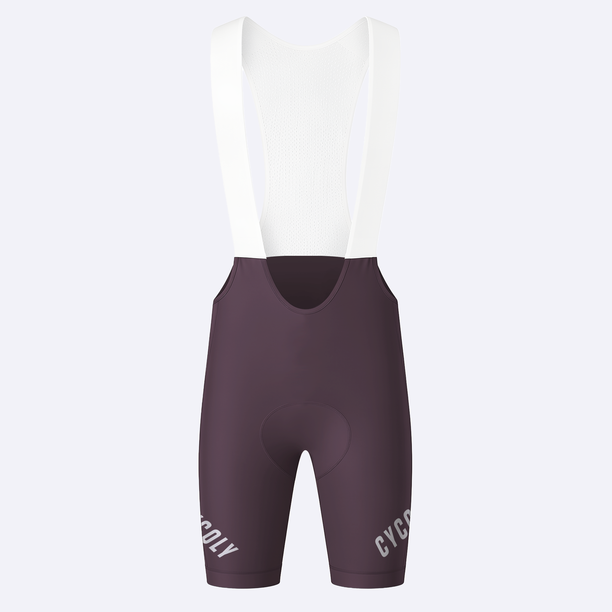 CYCOLY Men's Bib Shorts – Wine plum