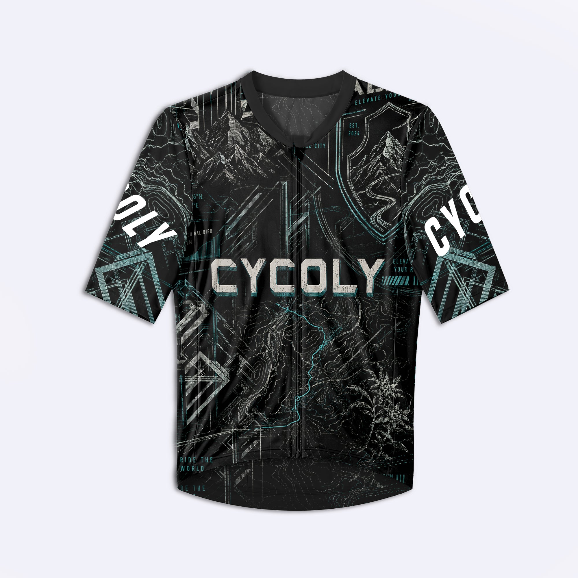 Alpine Crest Expedition Men's Short Sleeve Cycling Jersey