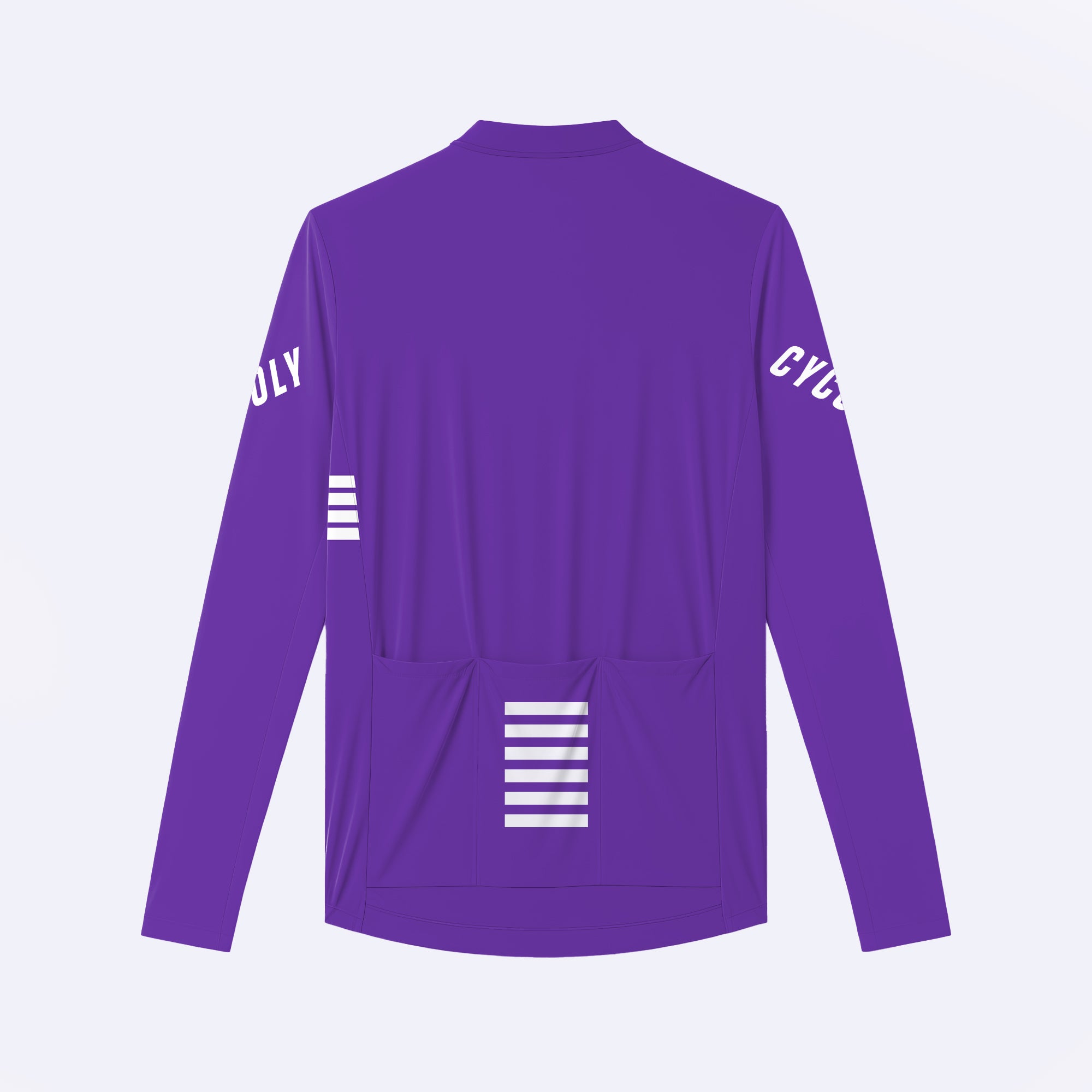 Heritage Pro Men's Long Sleeve Cycling Jersey - Violet