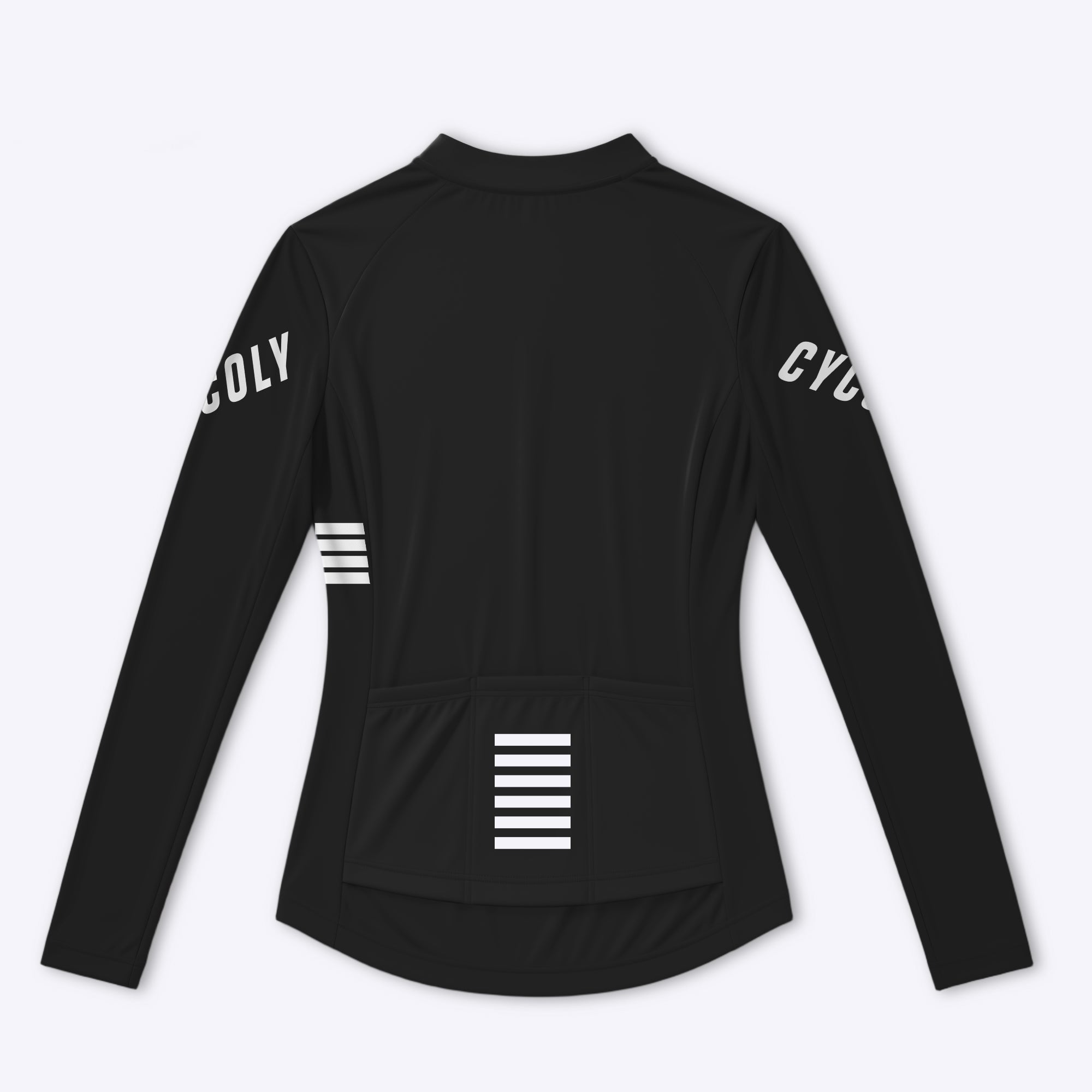Heritage Pro Women's Long Sleeve Cycling Jersey - Black