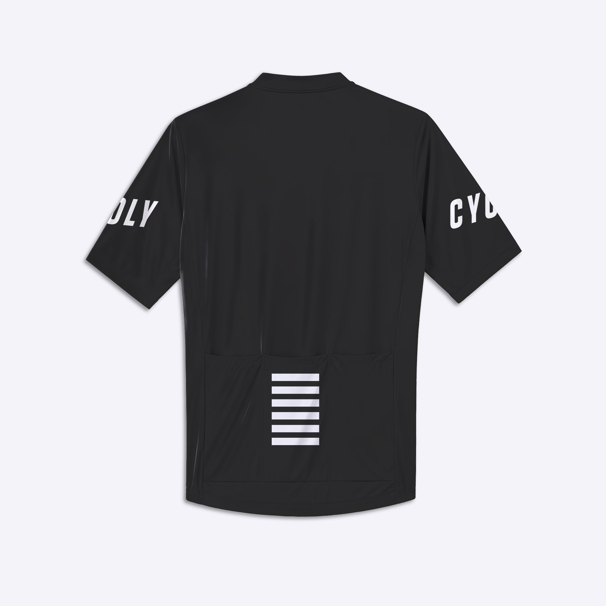 Heritage Pro Men's Short Sleeve Cycling Jersey - Black