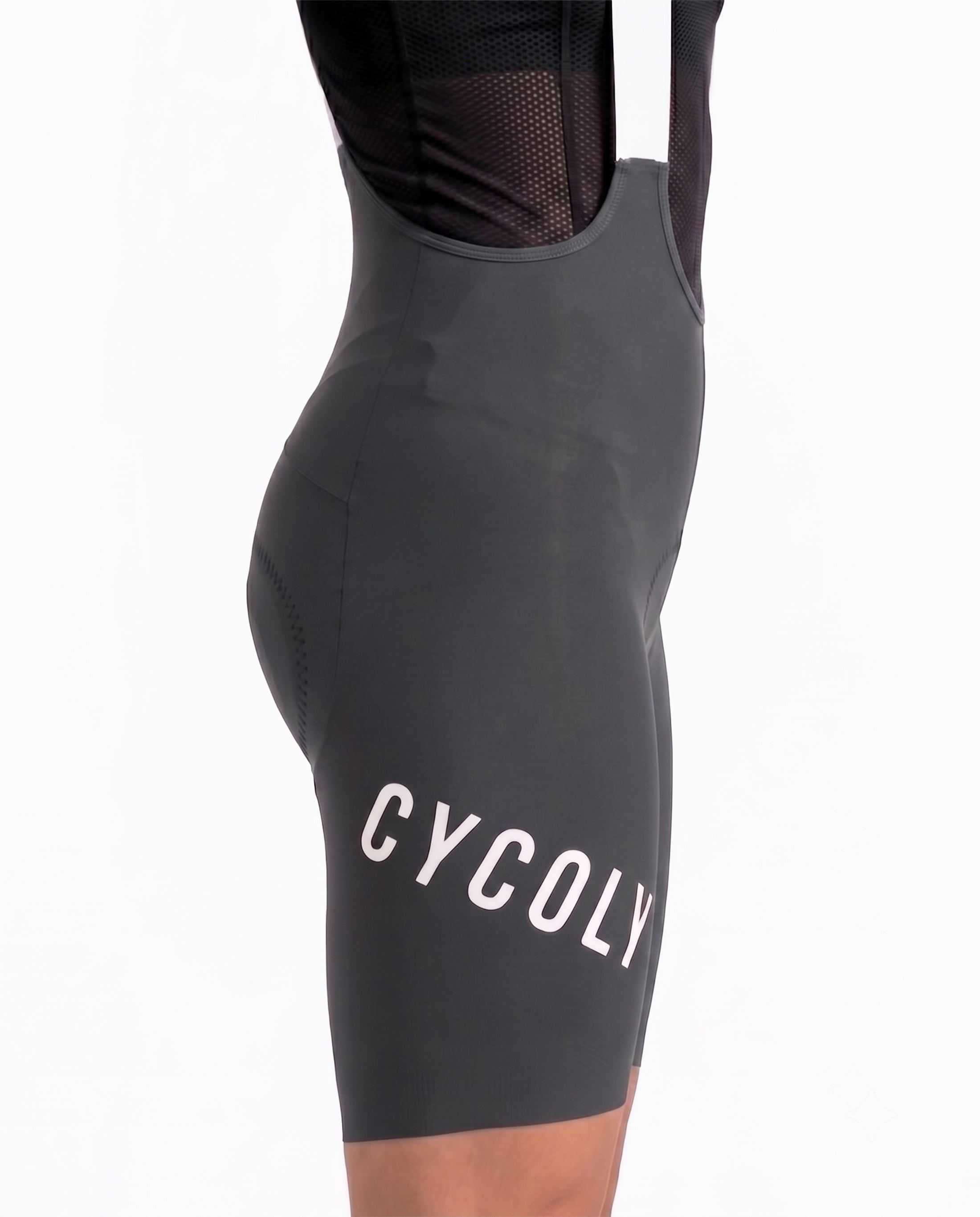 CYCOLY Women's Bib Shorts – Charcoal Grey