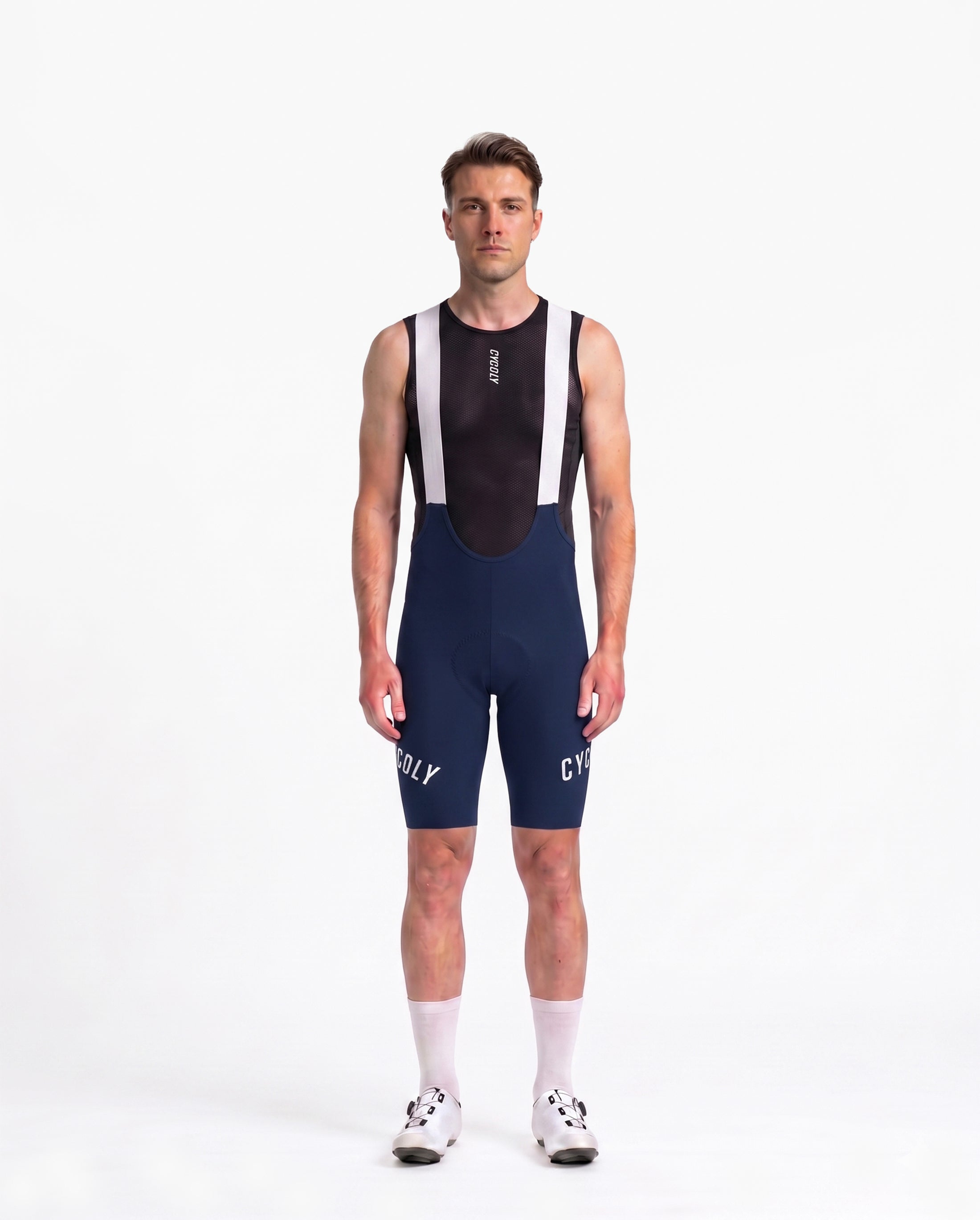 CYCOLY Men's Bib Shorts – Navy Blue