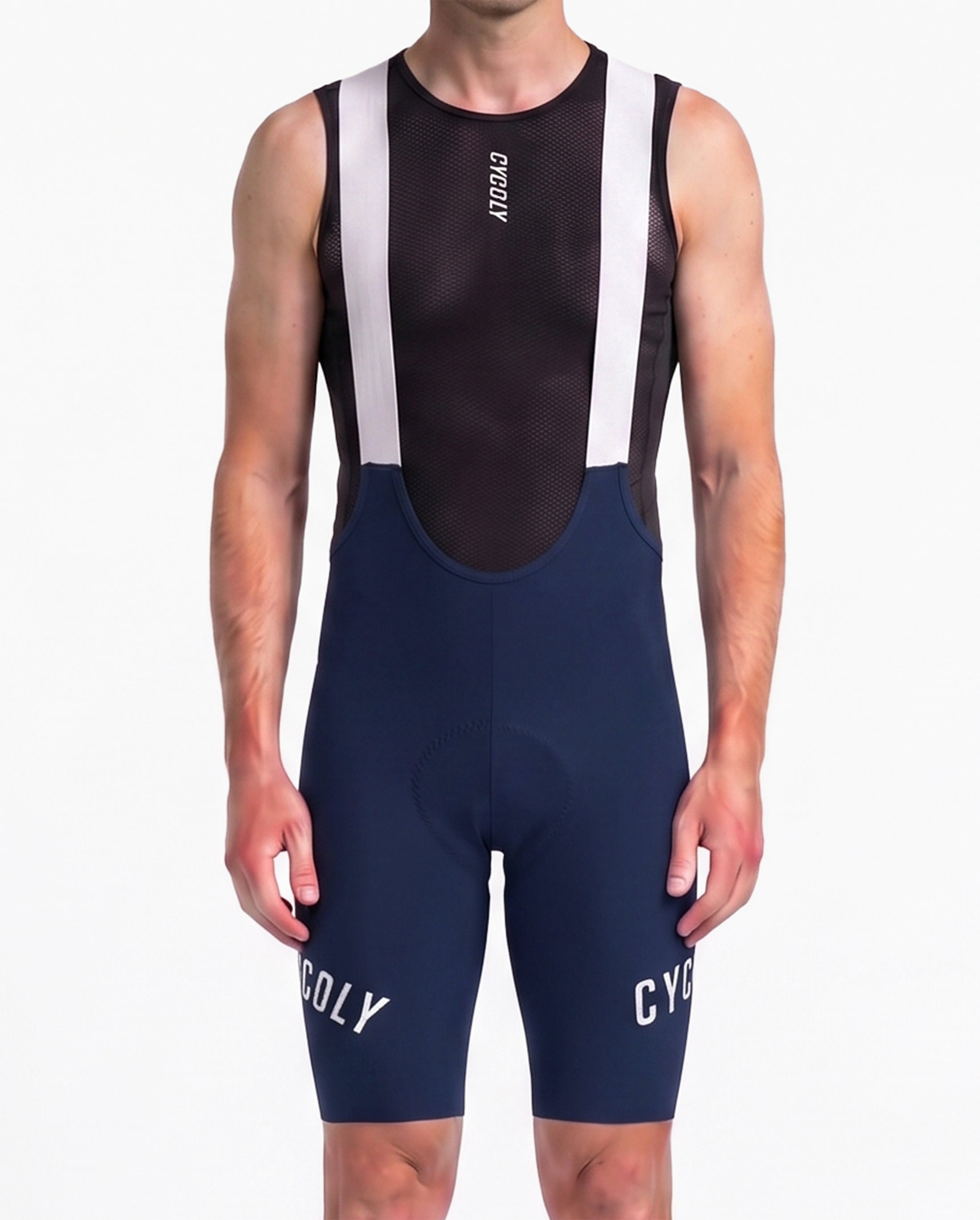 CYCOLY Men's Bib Shorts – Navy Blue