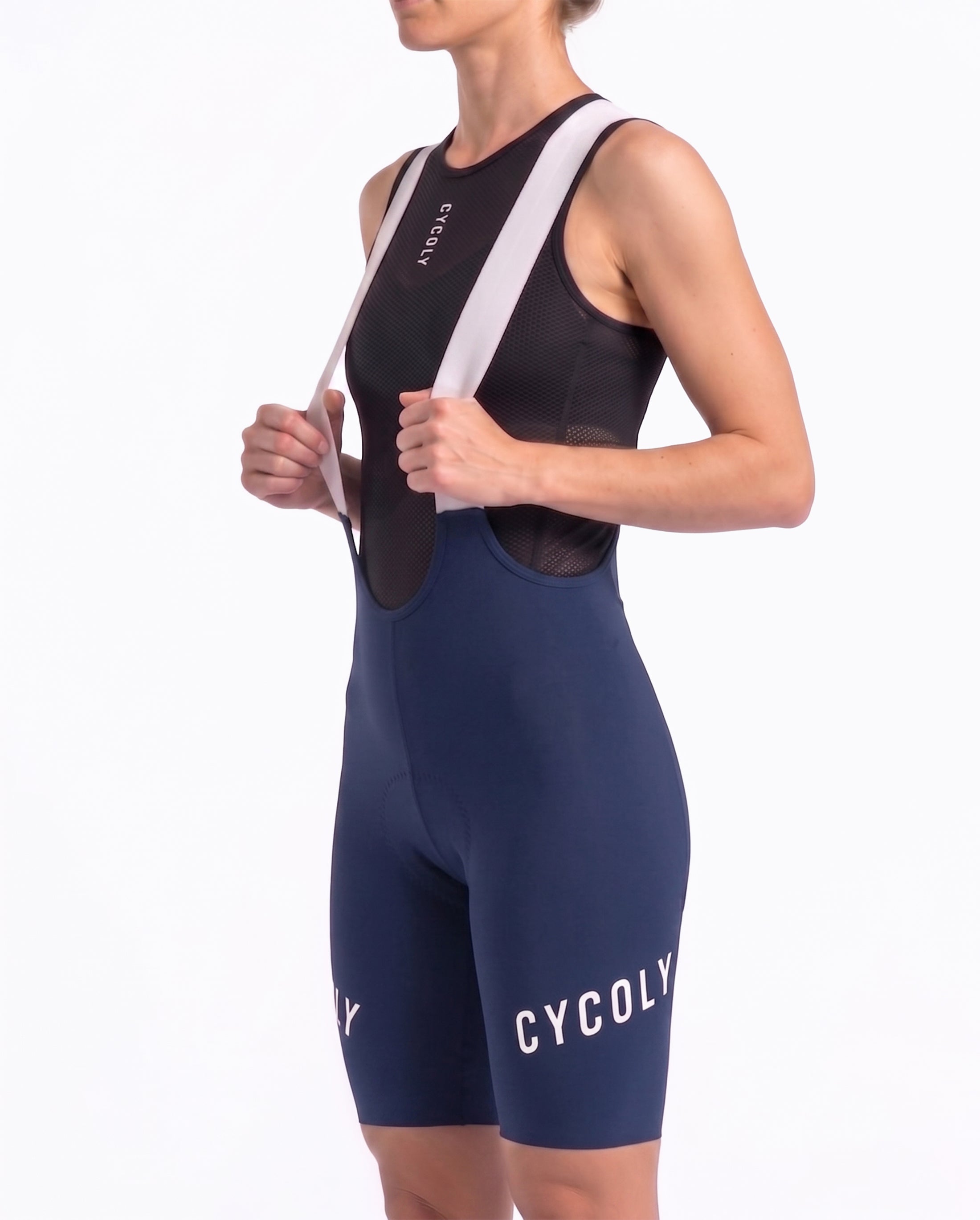 CYCOLY Women's Bib Shorts – Navy Blue