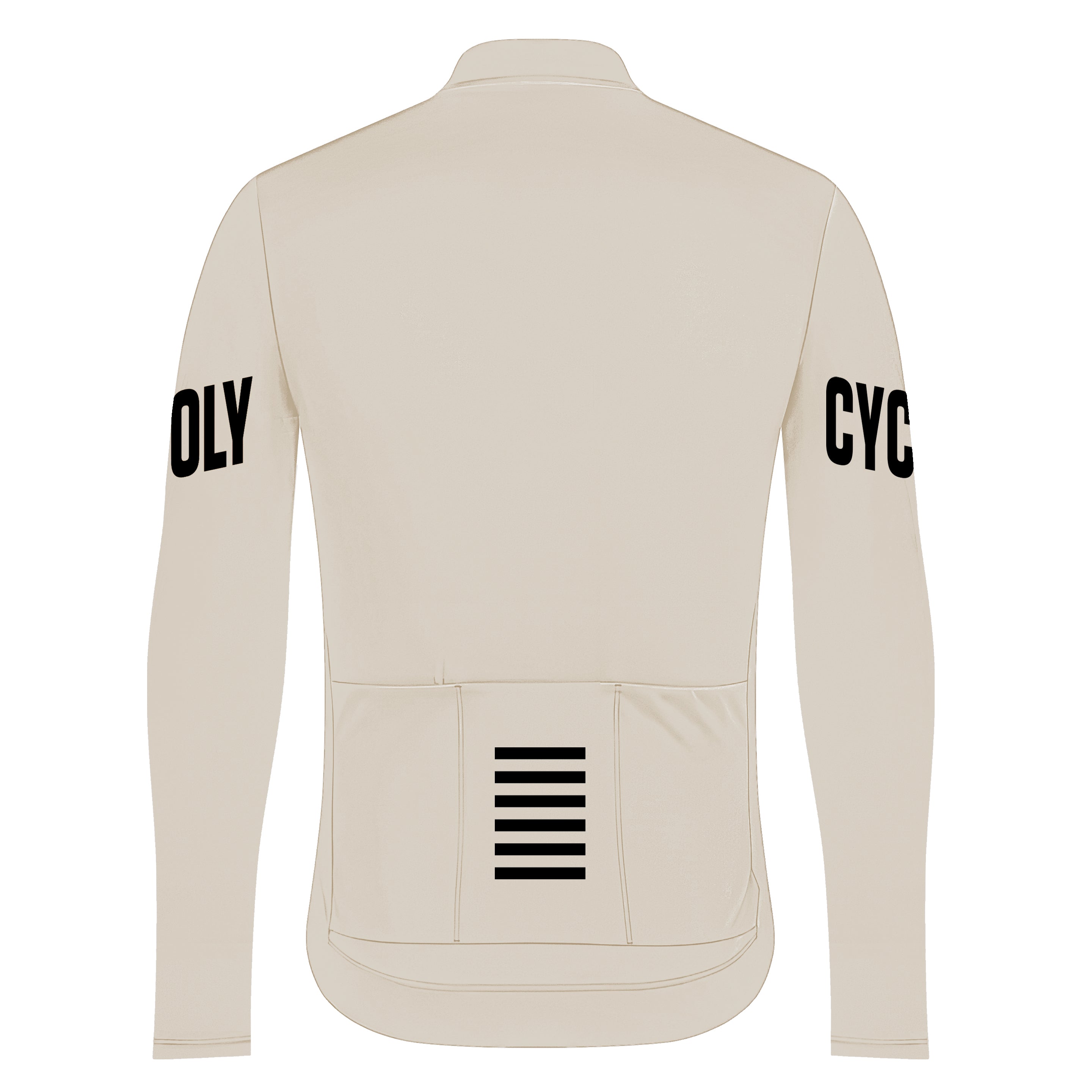 Heritage Pro Men's Long Sleeve Cycling Jersey - Ivory