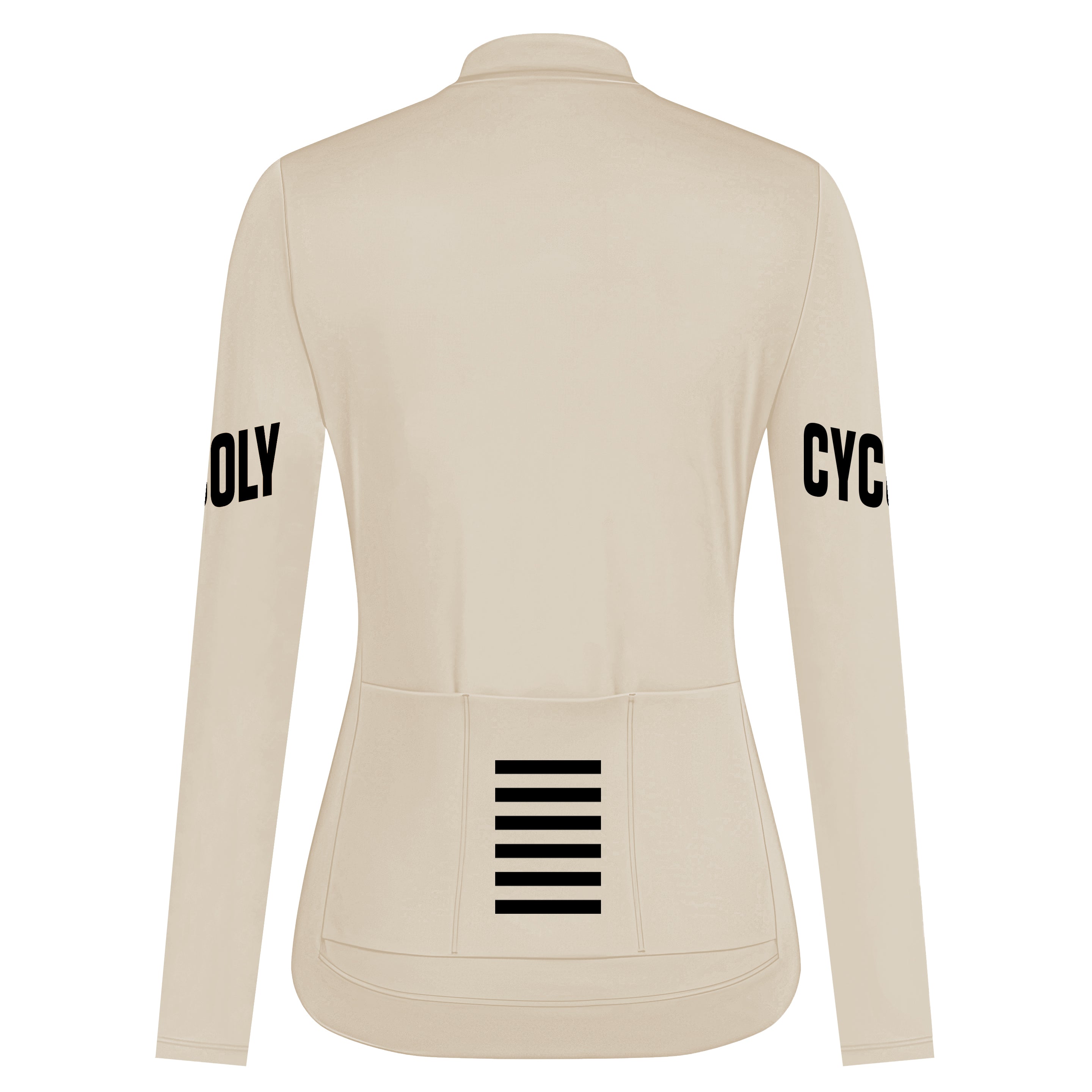 Heritage Pro Women's Long Sleeve Cycling Jersey - Ivory