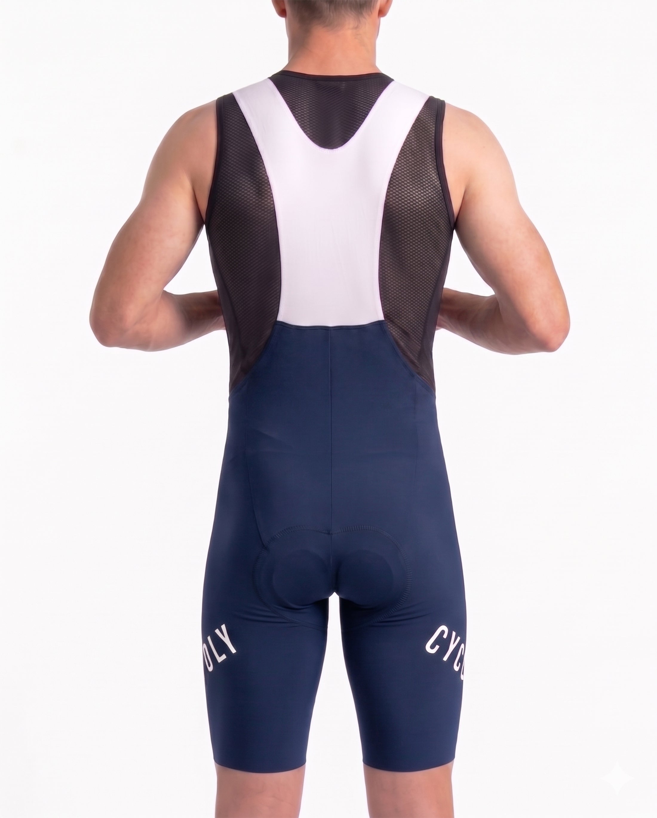 CYCOLY Men's Bib Shorts – Navy Blue
