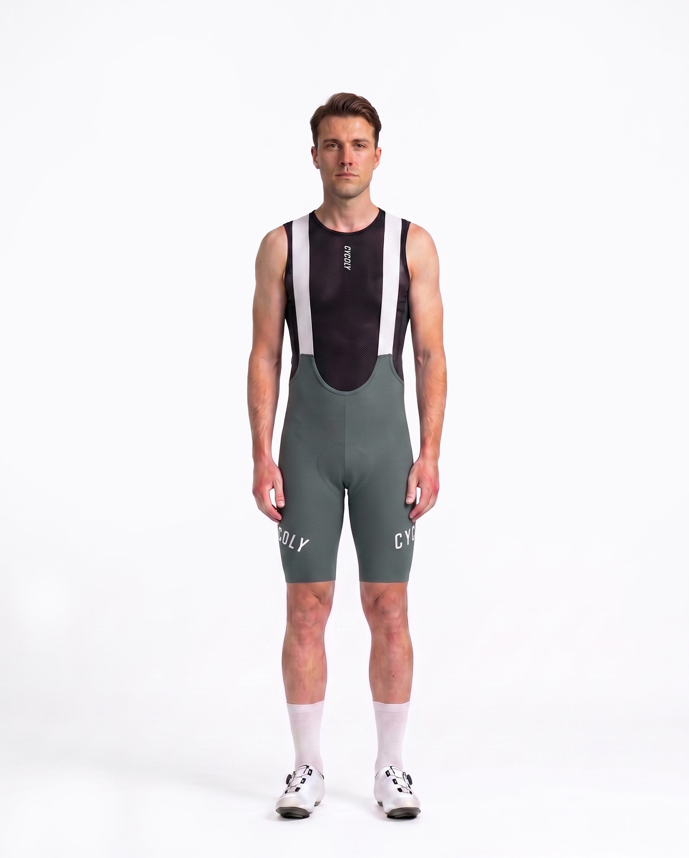 CYCOLY Men's Bib Shorts –Frosted Spruce