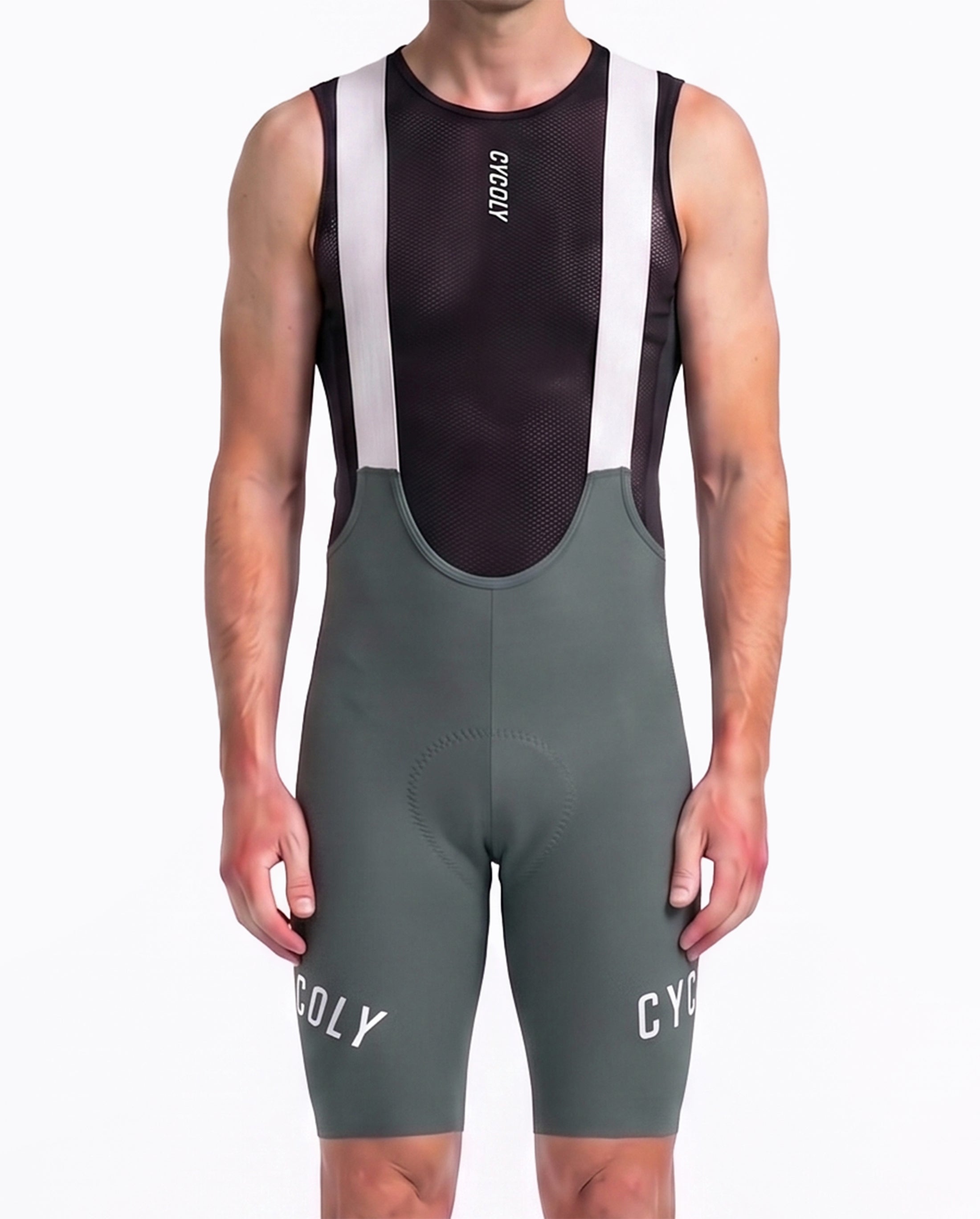 CYCOLY Men's Bib Shorts –Frosted Spruce