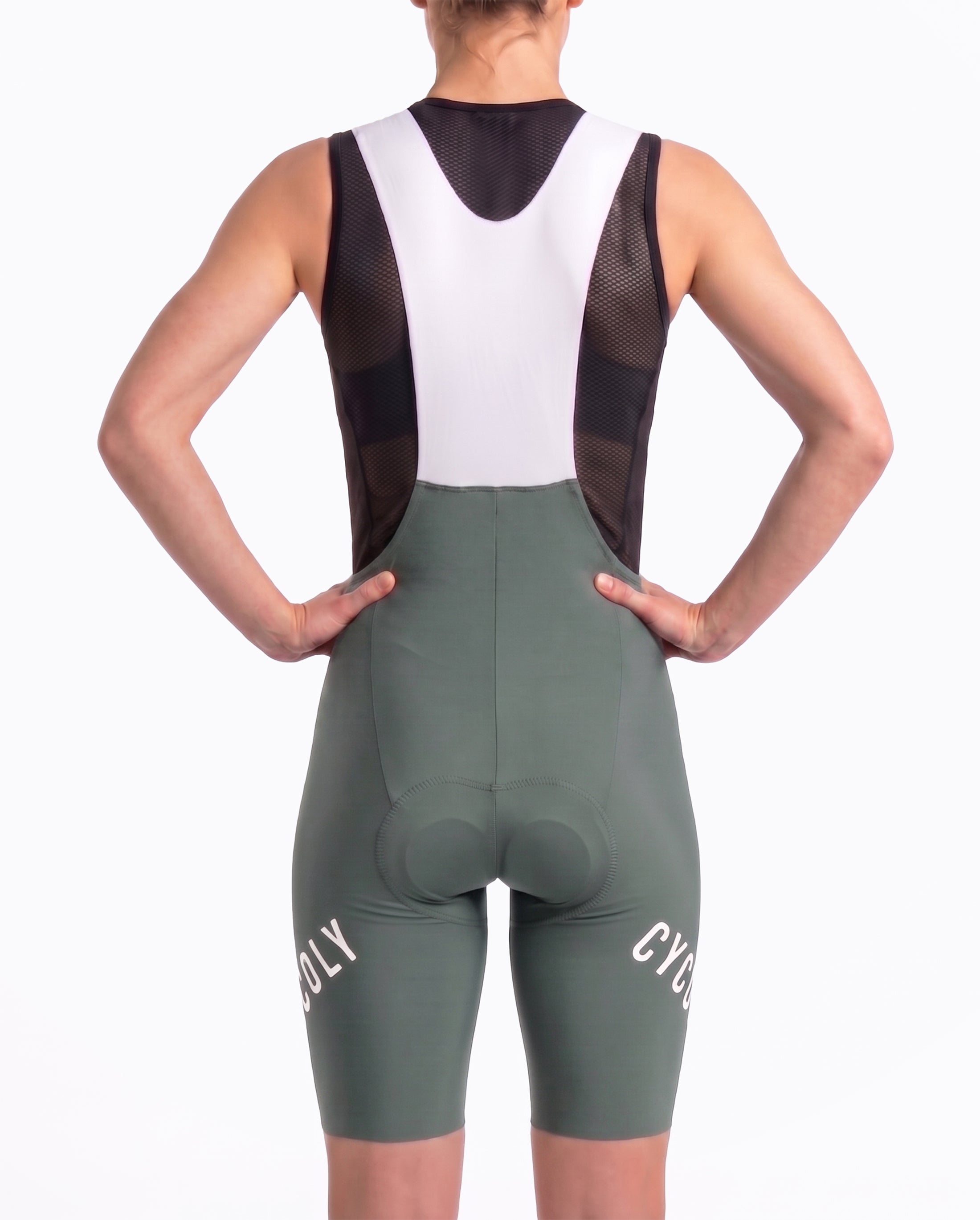 CYCOLY Women's Bib Shorts – Frosted Spruce