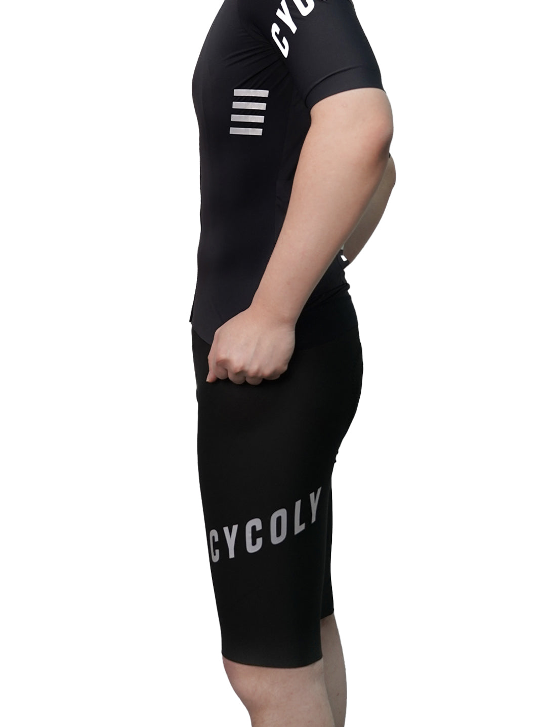 Heritage Pro Men's Short Sleeve Cycling Jersey - Black