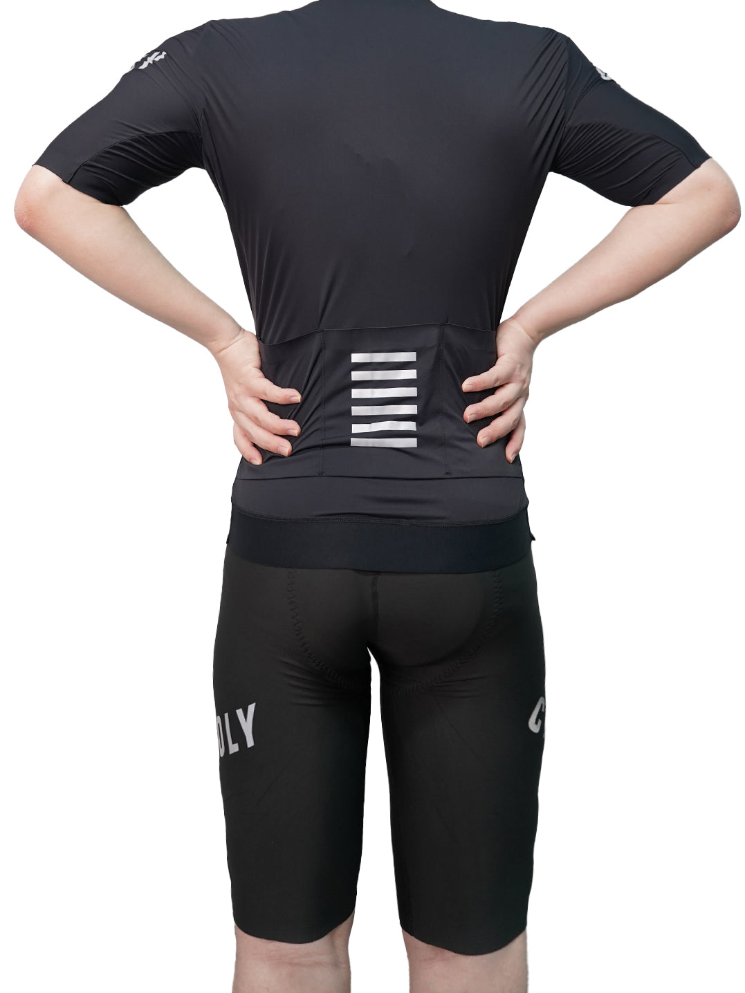 Heritage Pro Men's Short Sleeve Cycling Jersey - Black