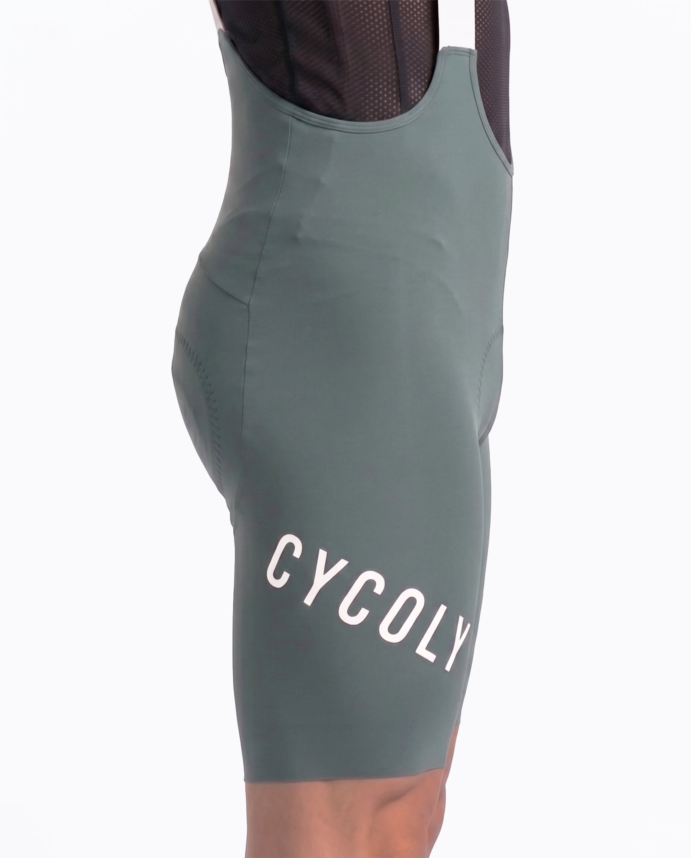 CYCOLY Men's Bib Shorts –Frosted Spruce