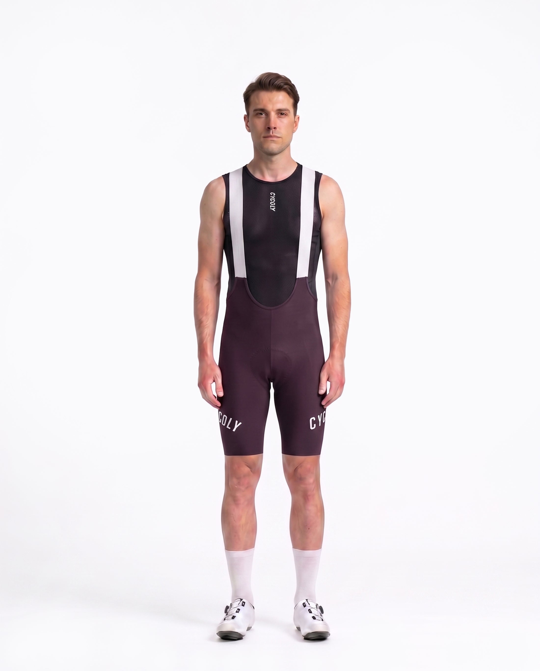 CYCOLY Women's Bib Shorts – Wine plum