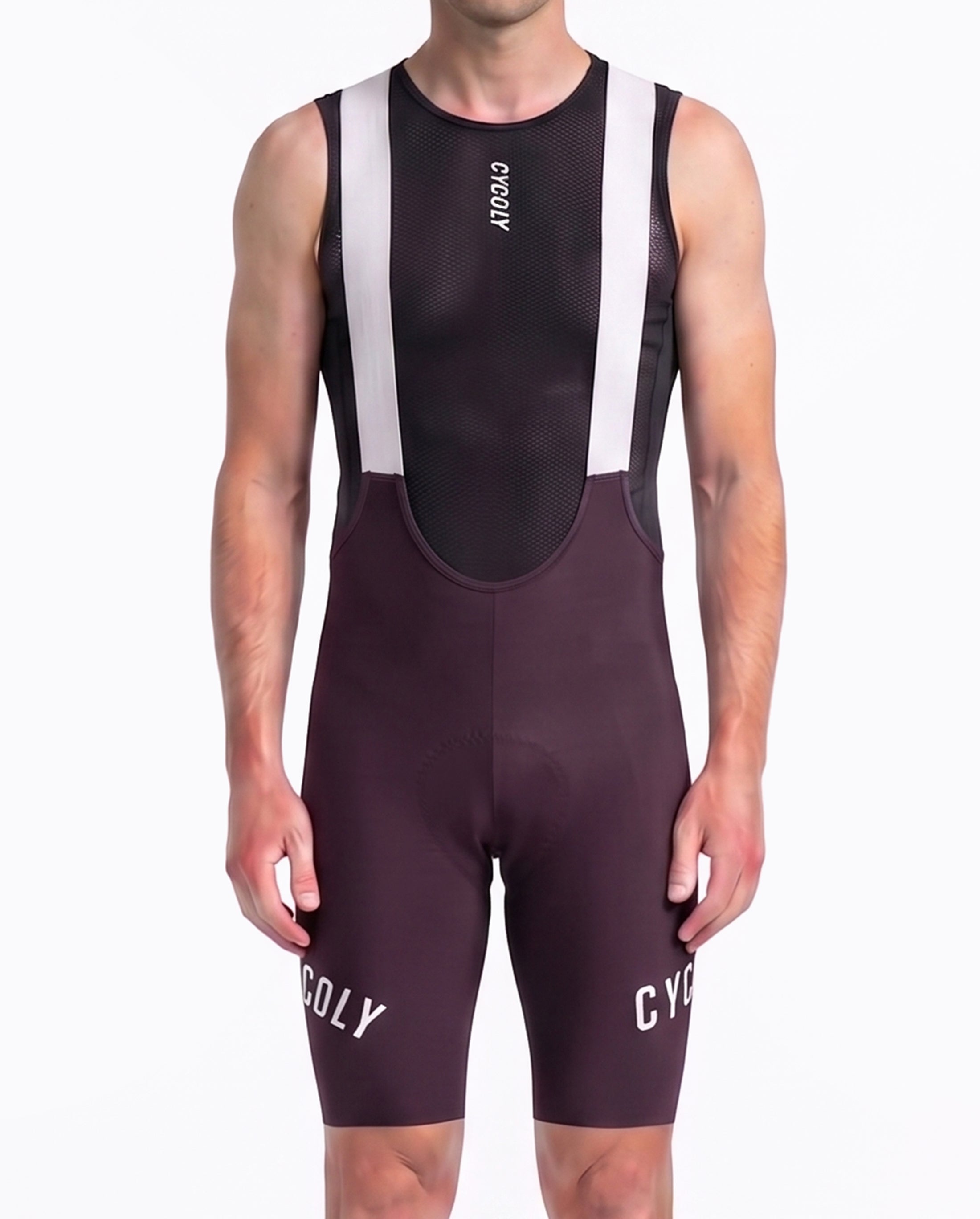 CYCOLY Women's Bib Shorts – Wine plum
