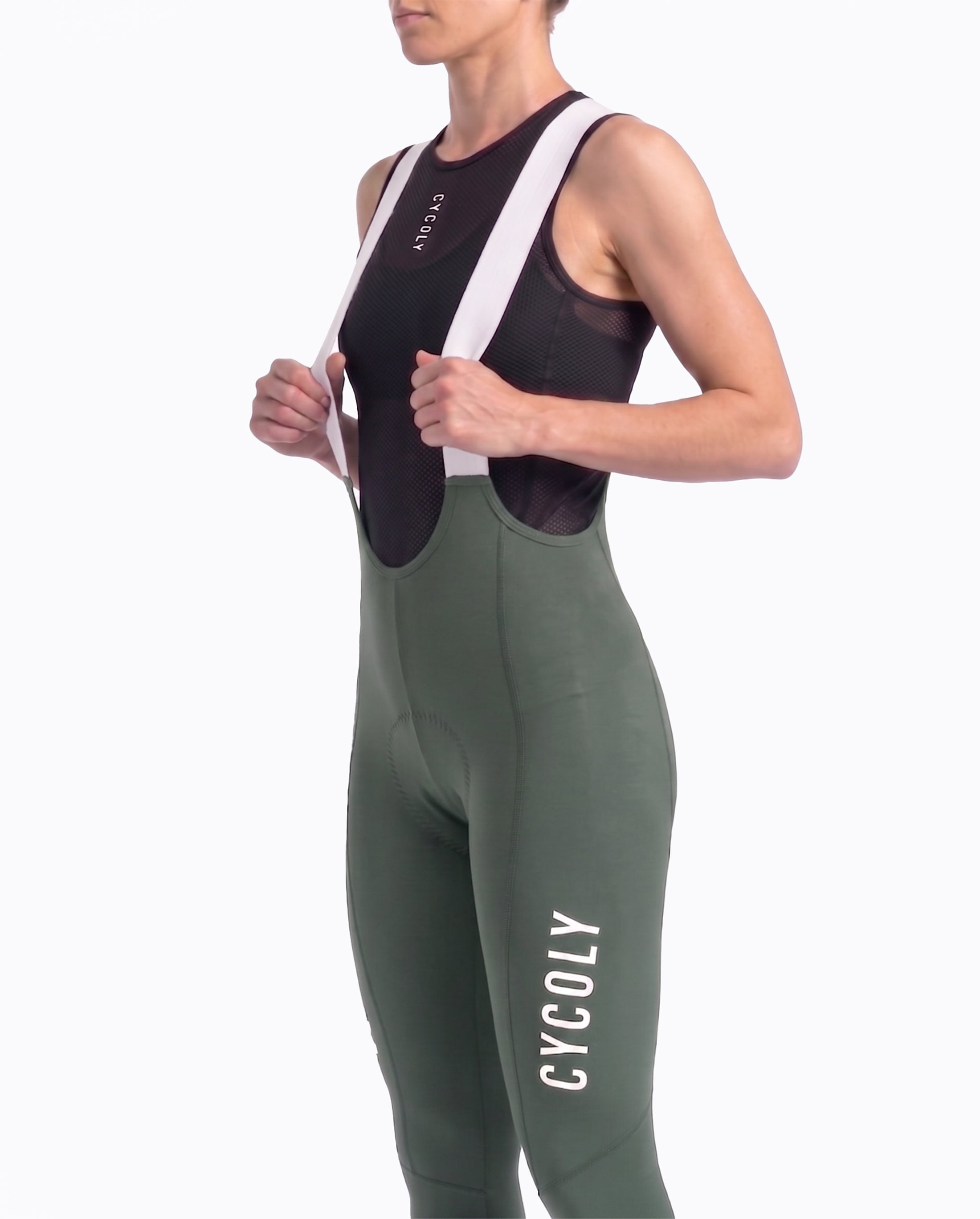 CYCOLY Women's Pro Team Lightweight Tights – Frosted Spruce