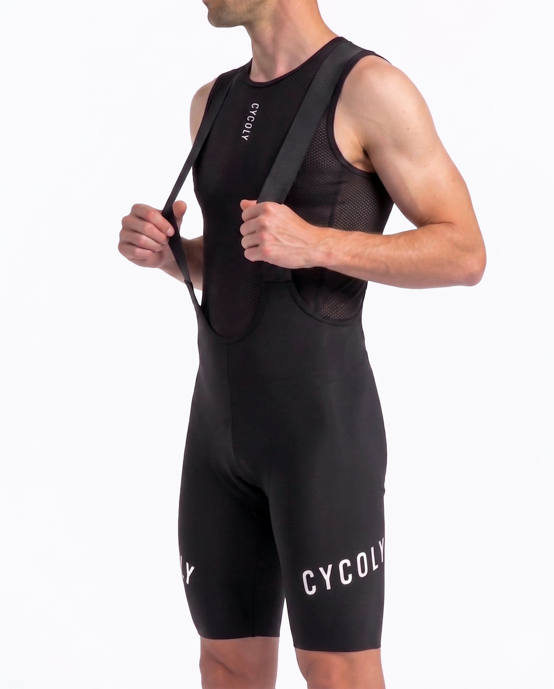 CYCOLY Men's Bib Shorts – Black