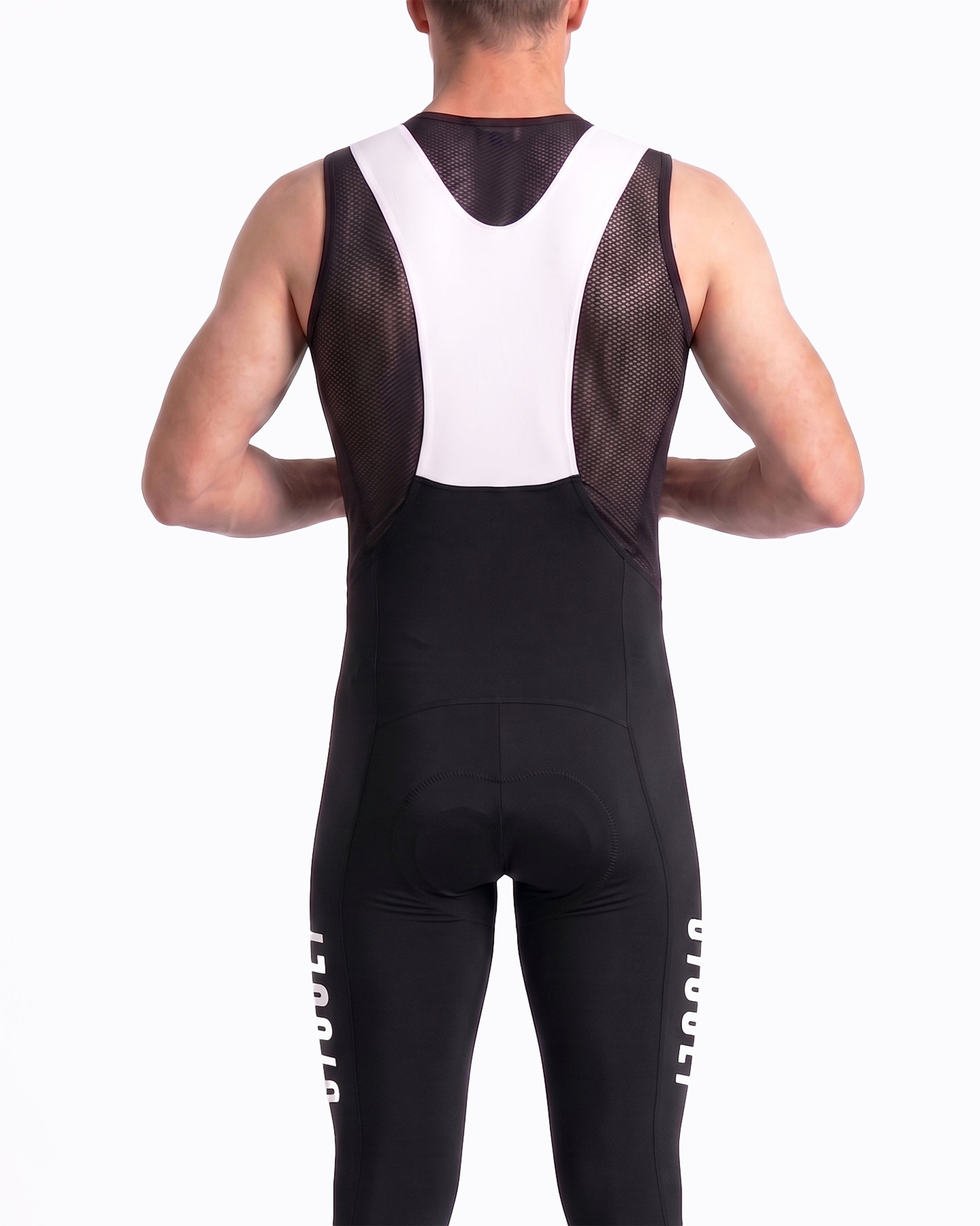 CYCOLY Men's Pro Team Lightweight Tights – Black & White