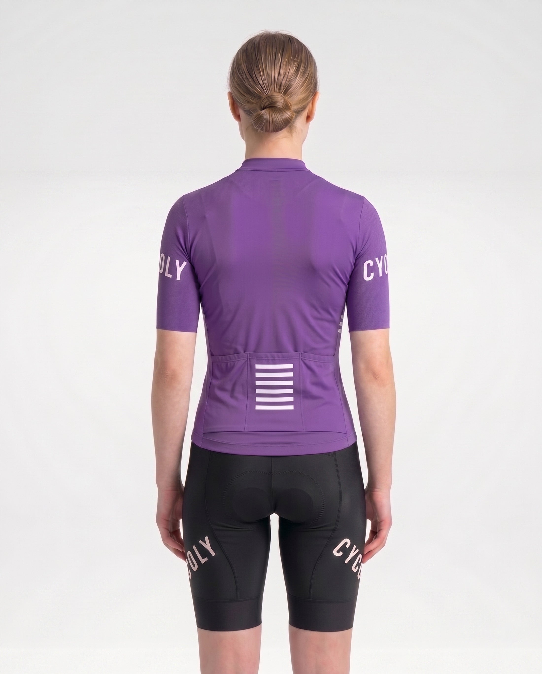 Heritage Pro Women's Short Sleeve Cycling Jersey - Violet