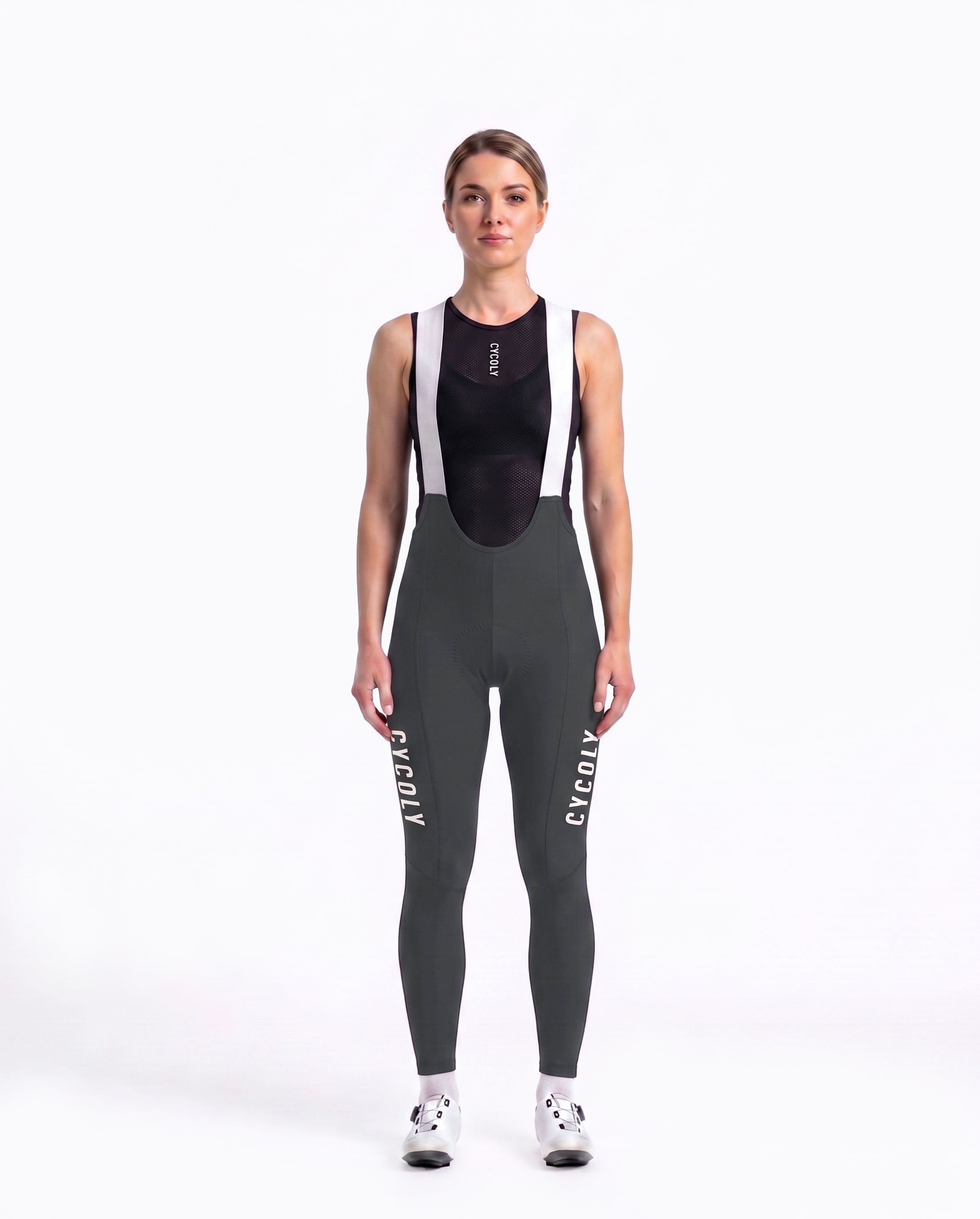 CYCOLY Women's Pro Team Lightweight Tights – Charcoal Grey