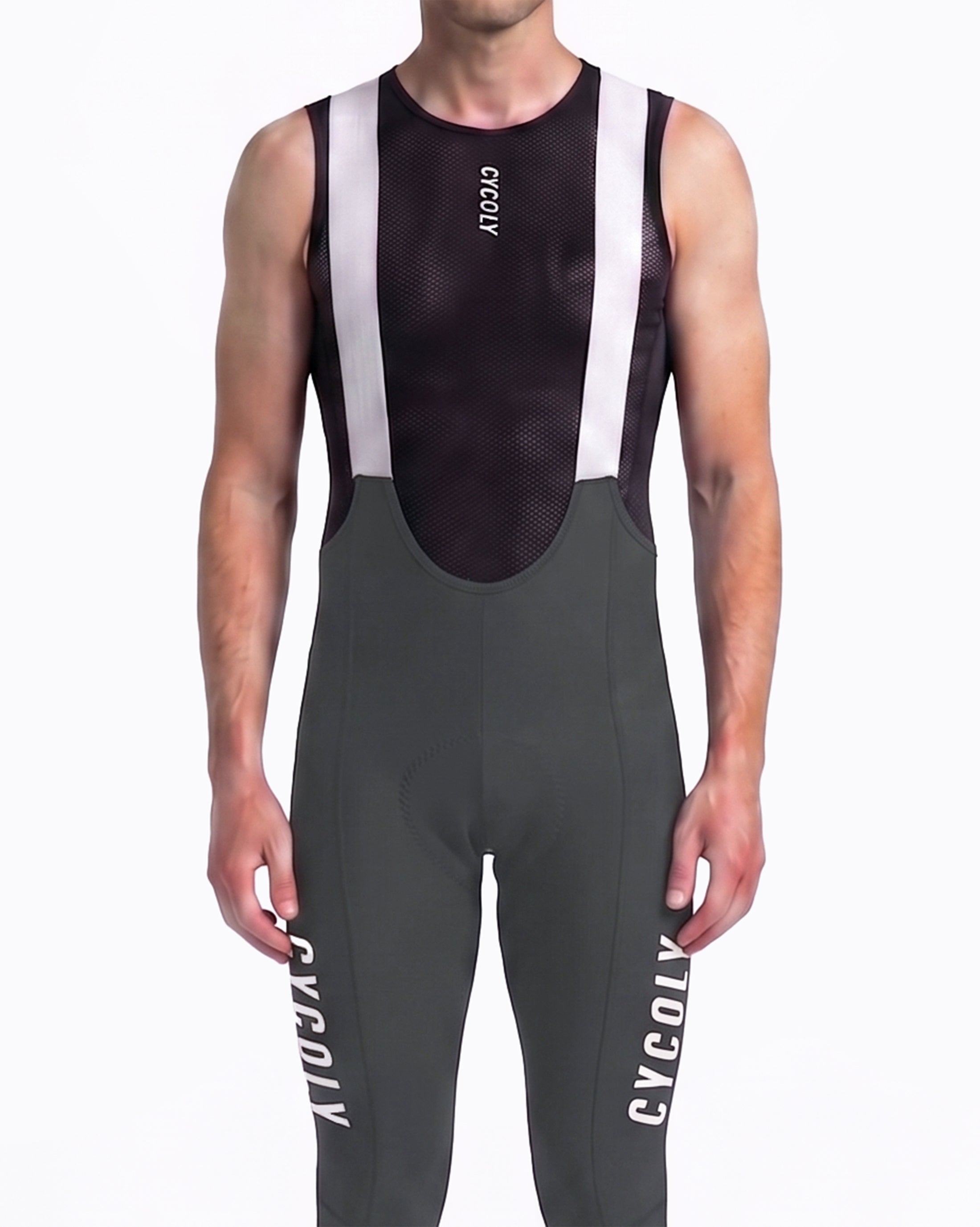 CYCOLY Men's Pro Team Lightweight Tights – Charcoal Grey