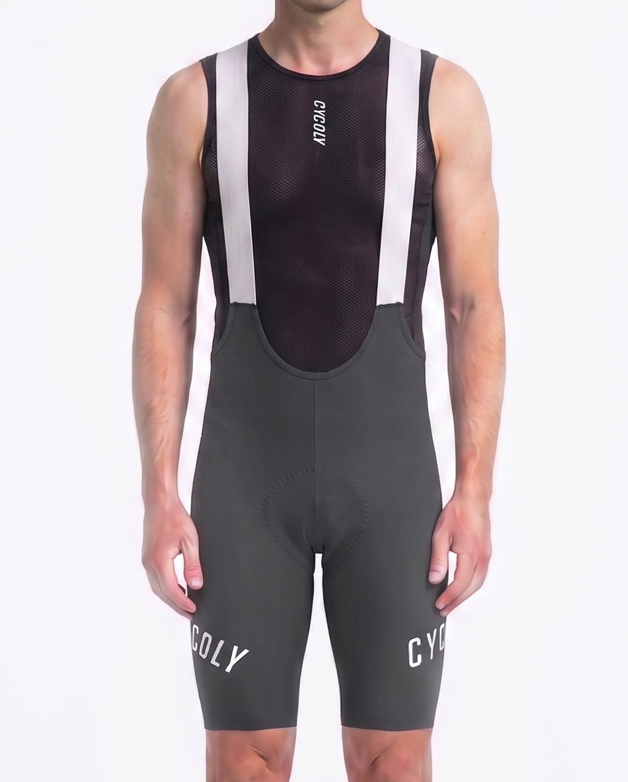 CYCOLY Men's Bib Shorts – Charcoal Grey