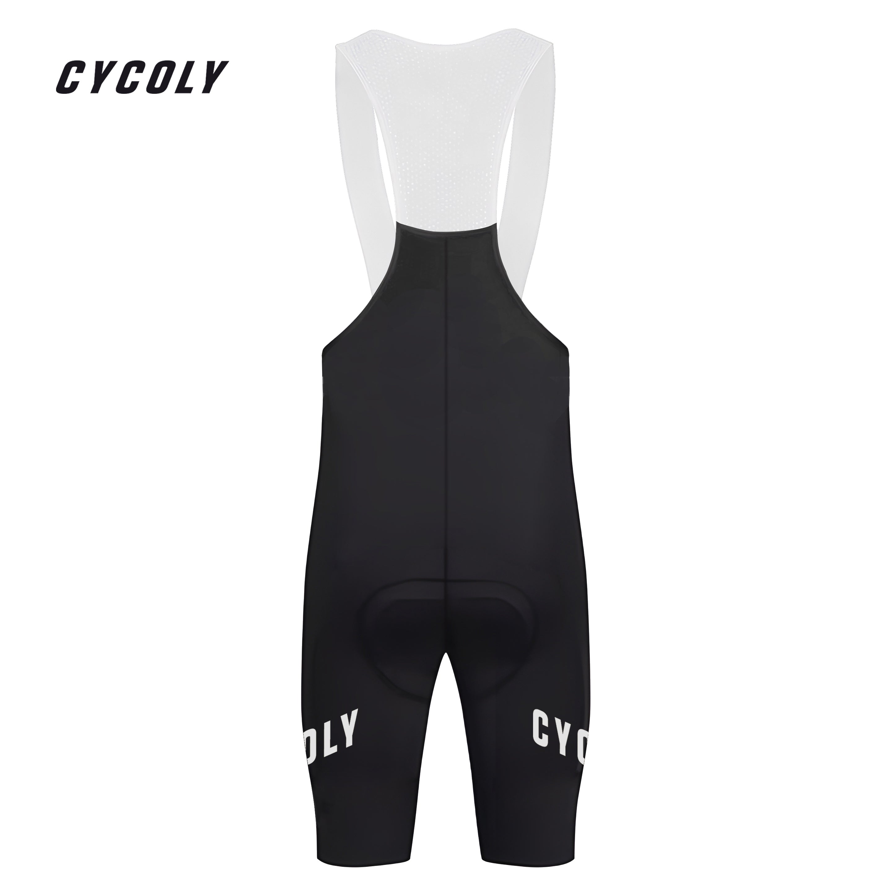 CYCOLY Men's Bib Shorts – Black & White