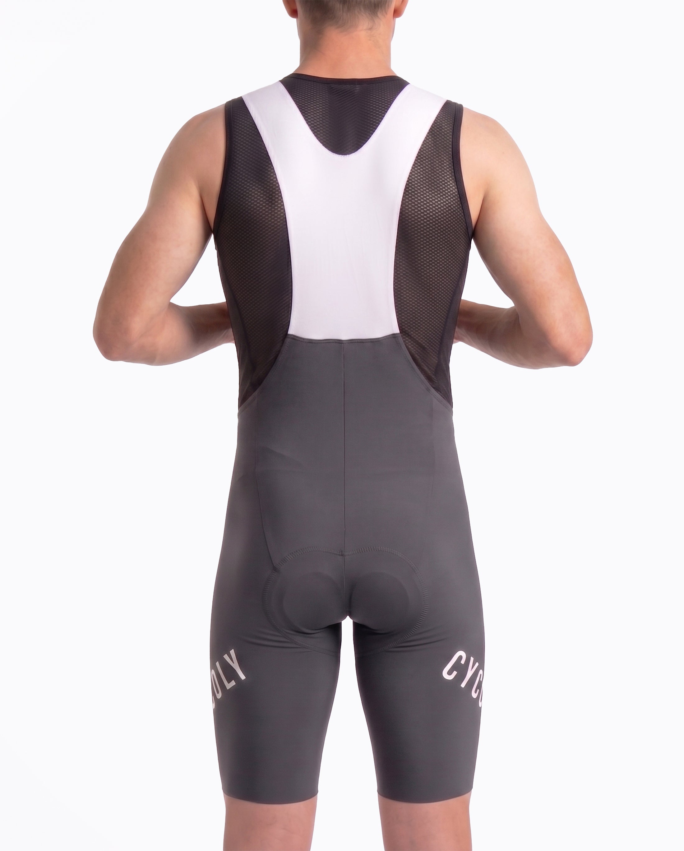 CYCOLY Men's Bib Shorts – Charcoal Grey
