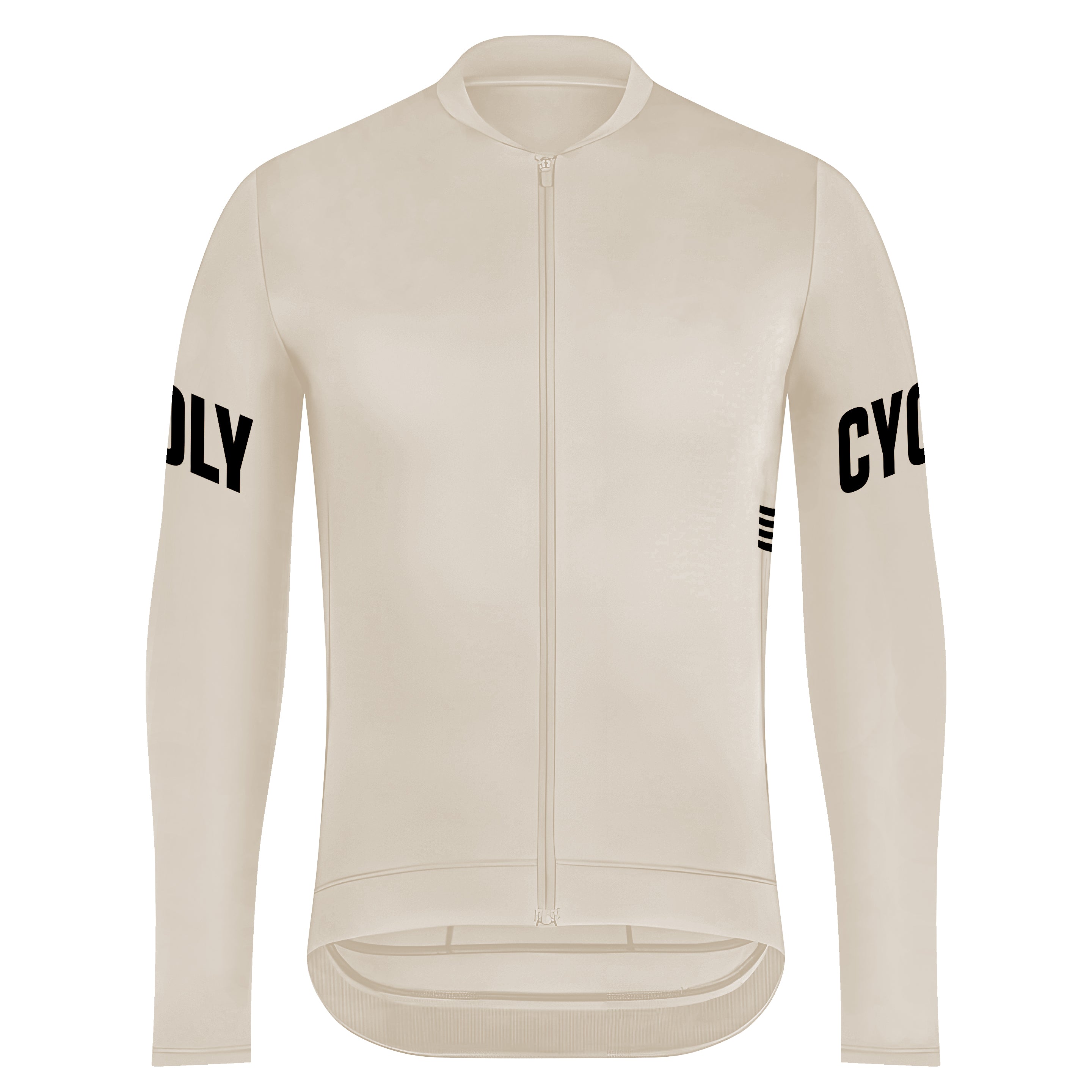 Heritage Pro Men's Long Sleeve Cycling Jersey - Ivory