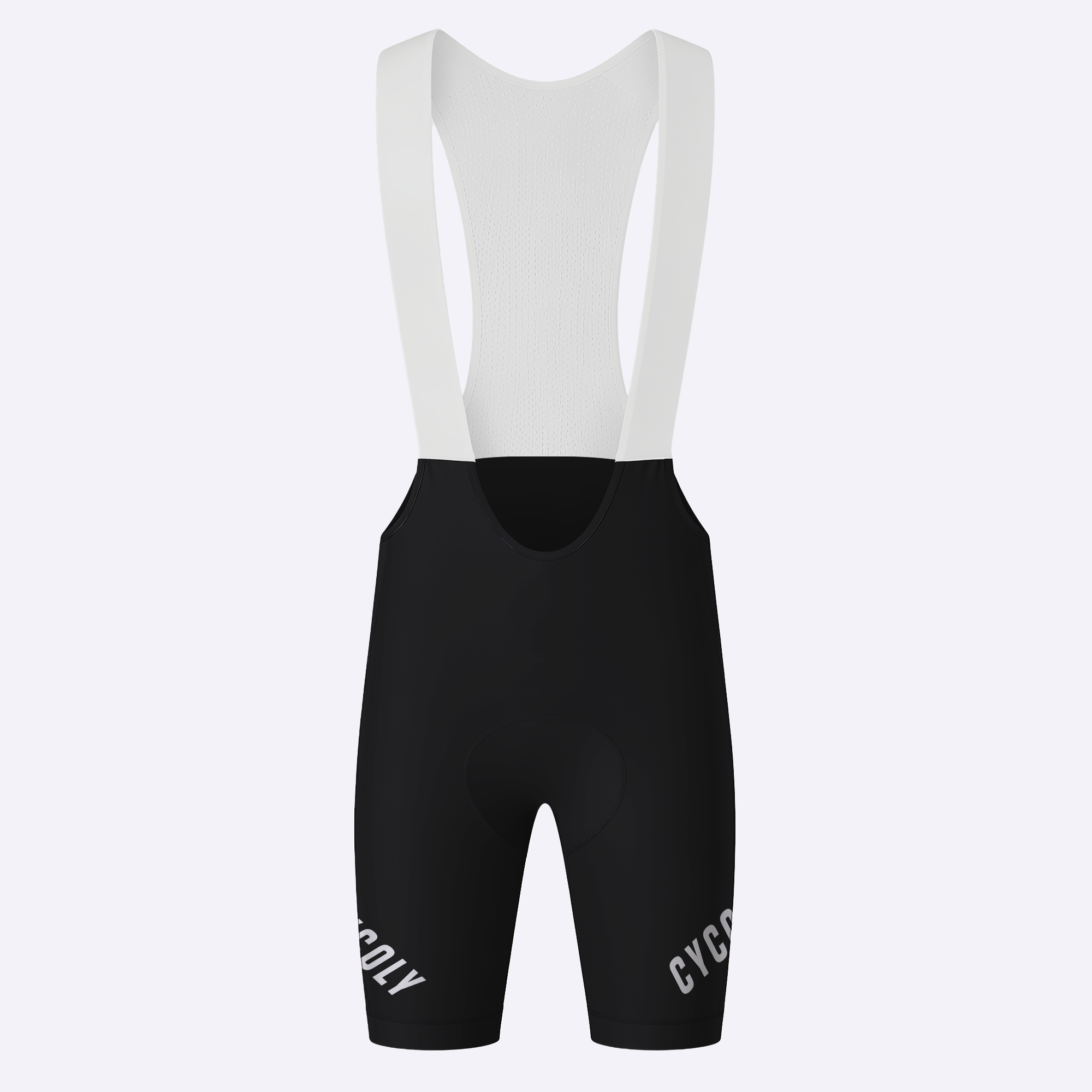 CYCOLY Men's Bib Shorts – Black & White
