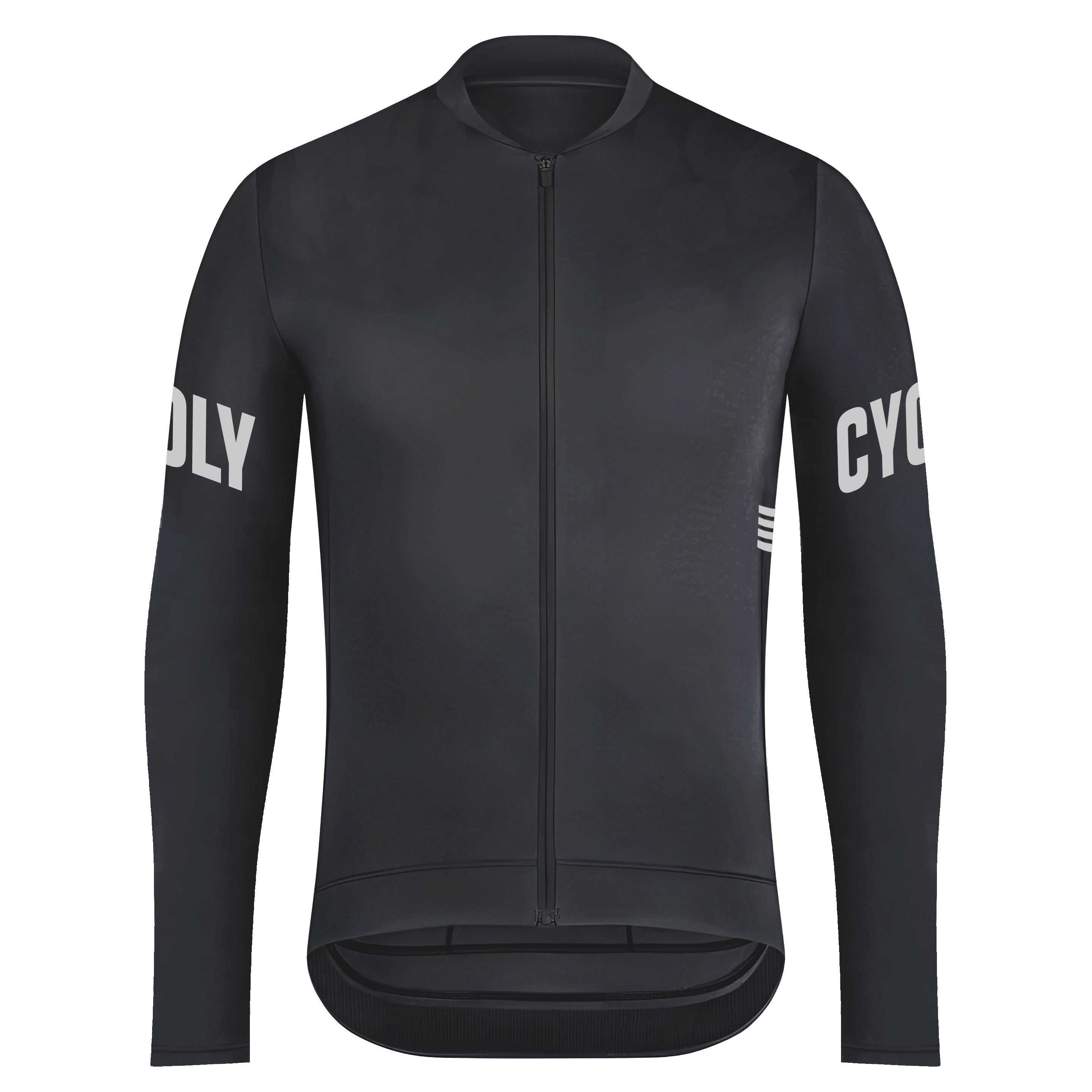 Heritage Pro Men's Long Sleeve Cycling Jersey - Black