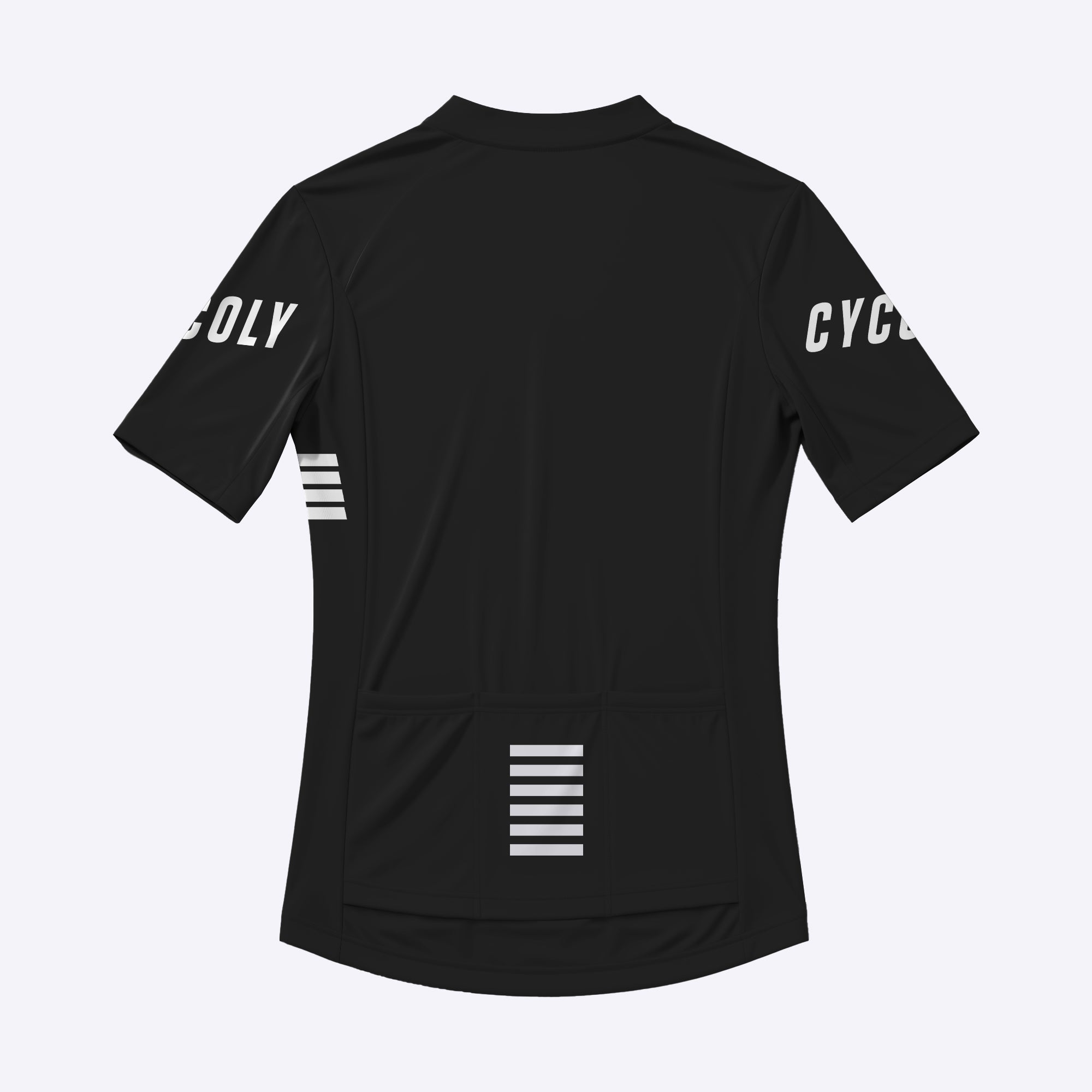 Heritage Pro Women's Short Sleeve Cycling Jersey - Black